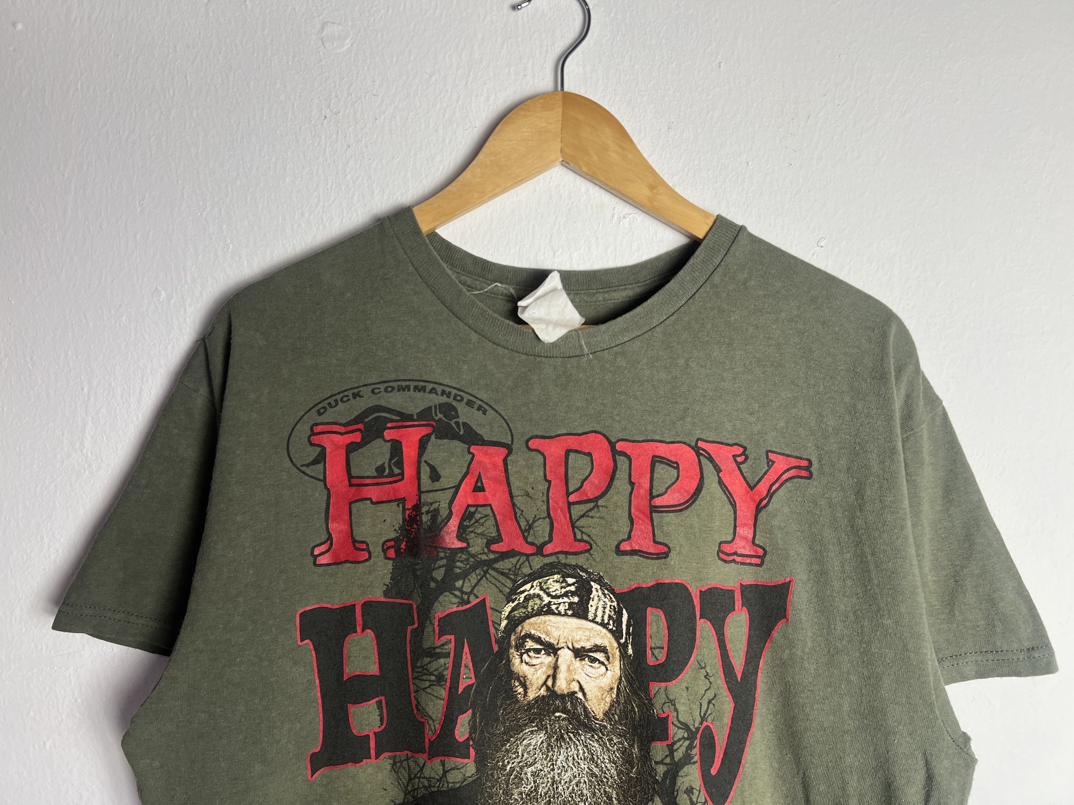 If Six Was Nine Duck Dynasty Happy Happy Happy Tee Size US L / EU 52-54 / 3 - 3 Thumbnail