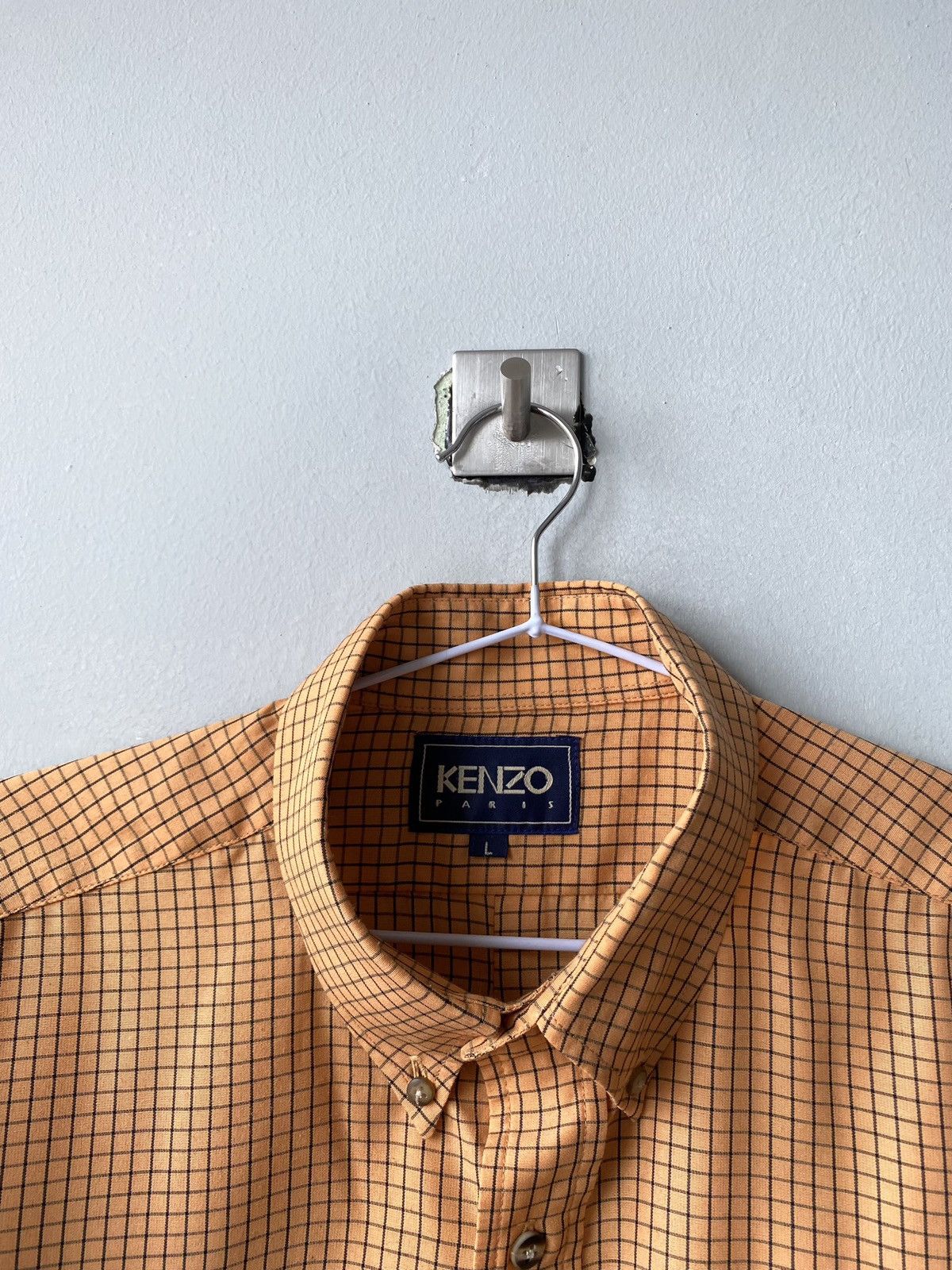 Kenzo Vintage 1990’s Kenzo Shirt Luxury Size US L / EU 52-54 / 3 - 4 Thumbnail