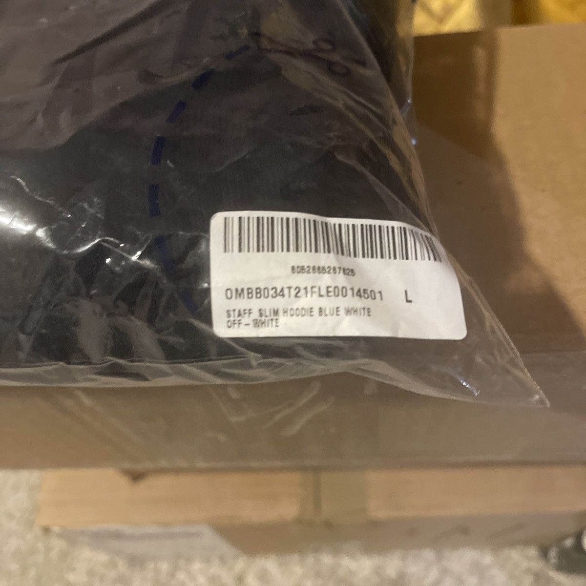 Off-White OFF WHITE “STAFF” Slim Hoodie Size US L / EU 52-54 / 3 - 5 Thumbnail