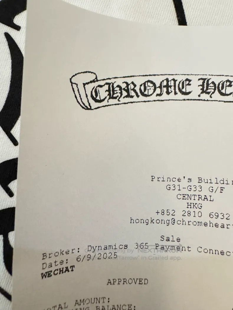 Chrome Hearts CHROME HEARTS Size XL Horseshoe printed short sleeve Size US XL / EU 56 / 4 - 4 Thumbnail