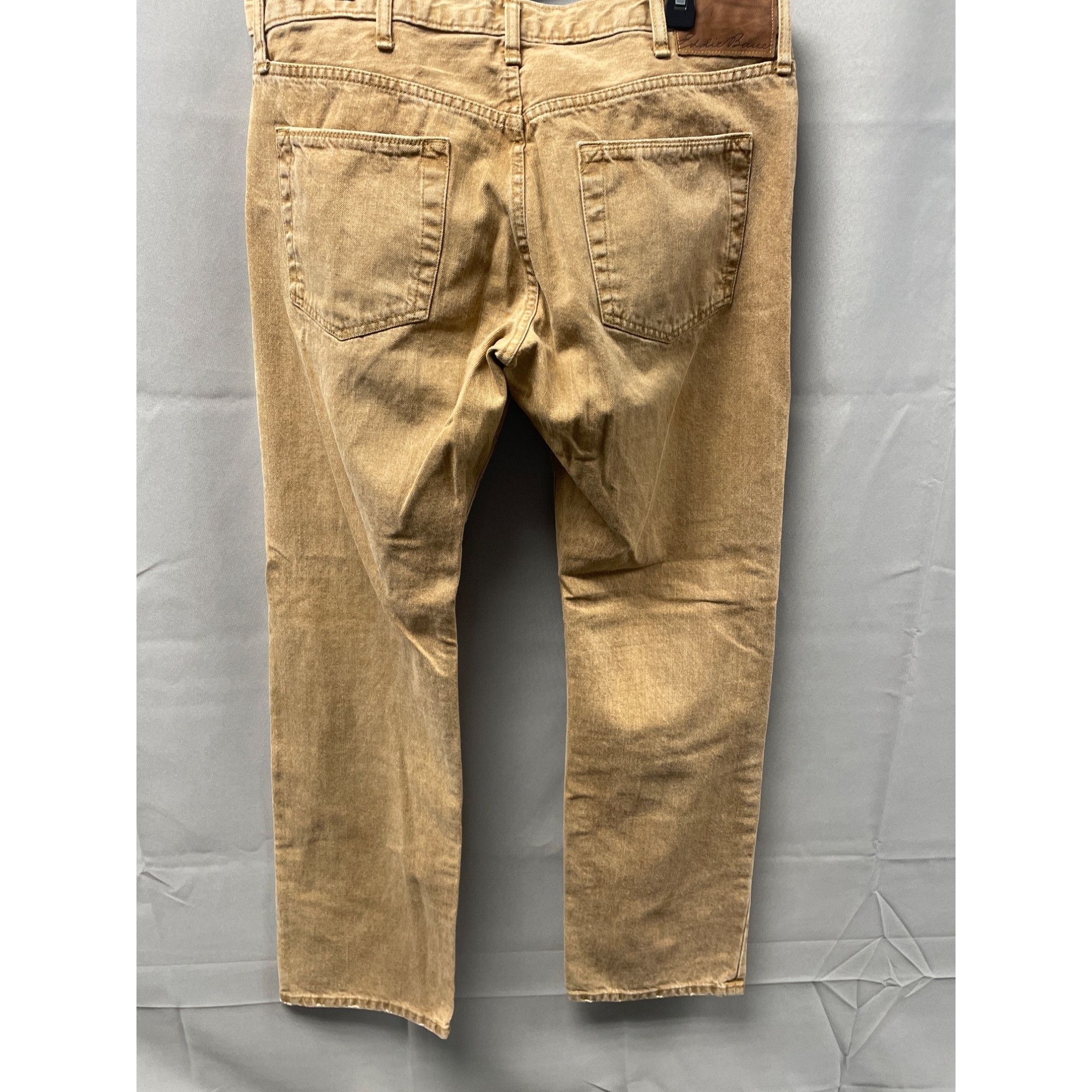 Eddie Bauer Eddie Bauer Men's Tan Jeans/Pants Straight fit Size 38x34 ...
