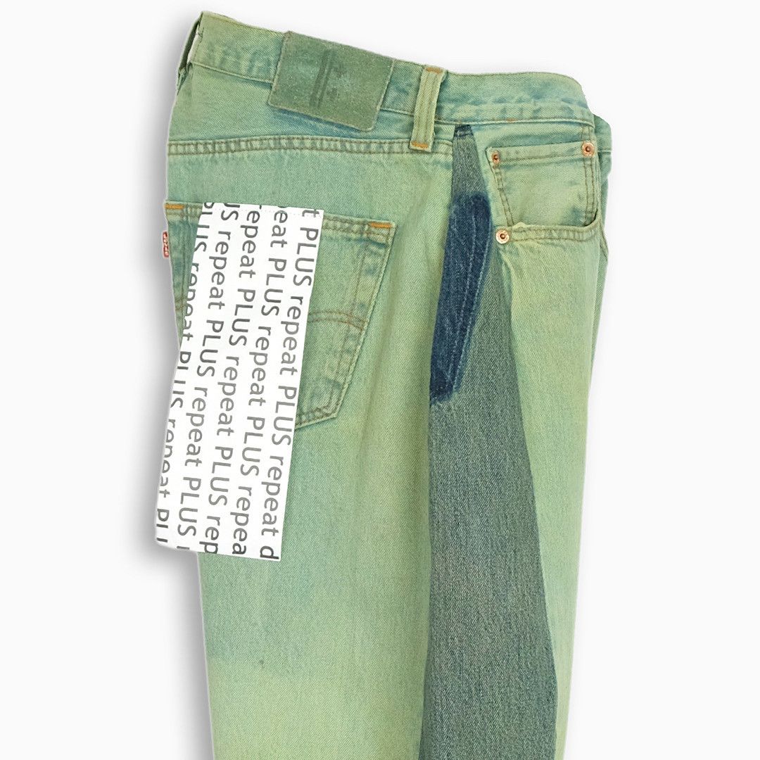 Japanese Brand × Levi's × Vintage REPEAT PLUS 002 Dirty Green 34 size (RP002G3401) Size US 34 / EU 50 - 4 Thumbnail