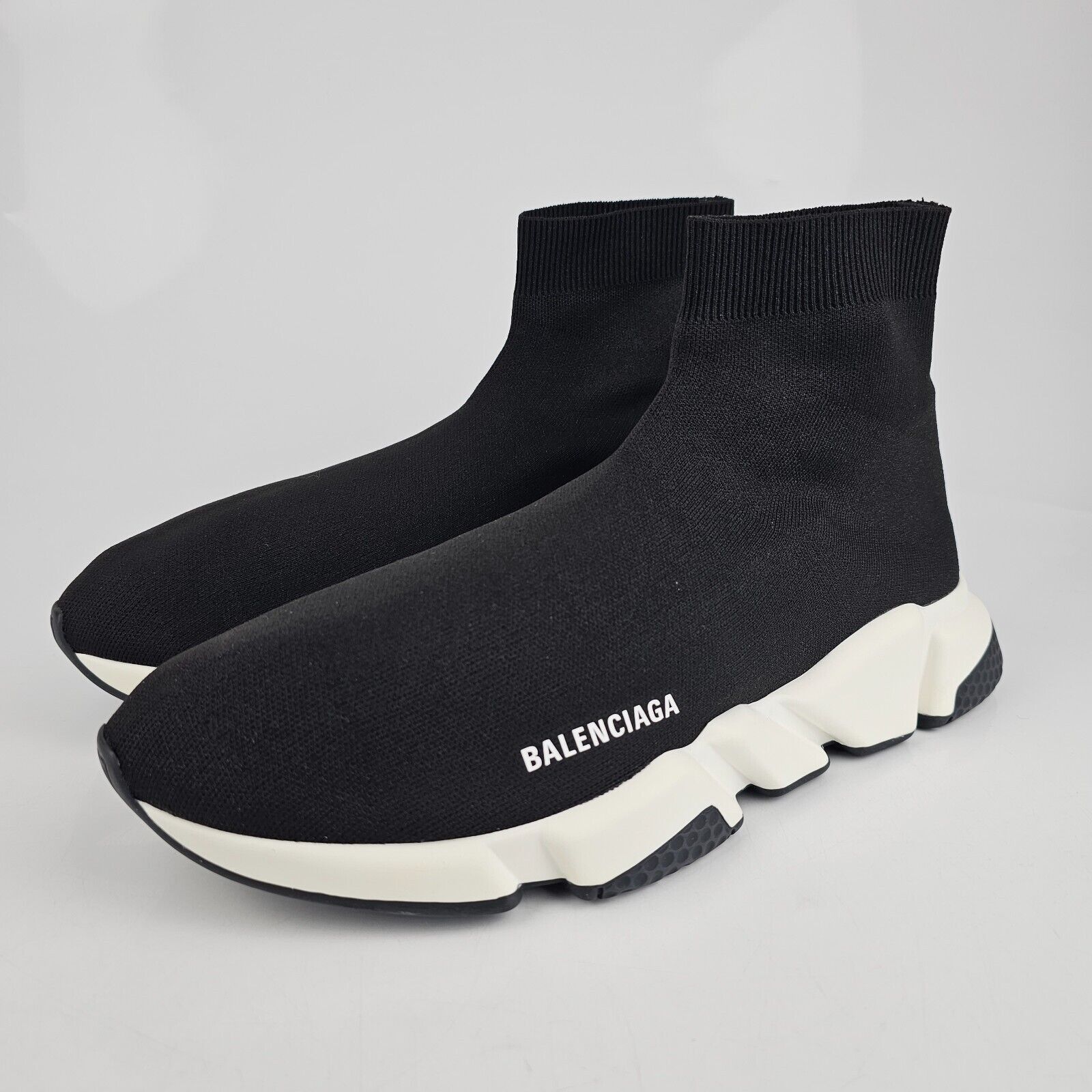 BALENCIAGA Speed Men's Black Sock Sneakers New