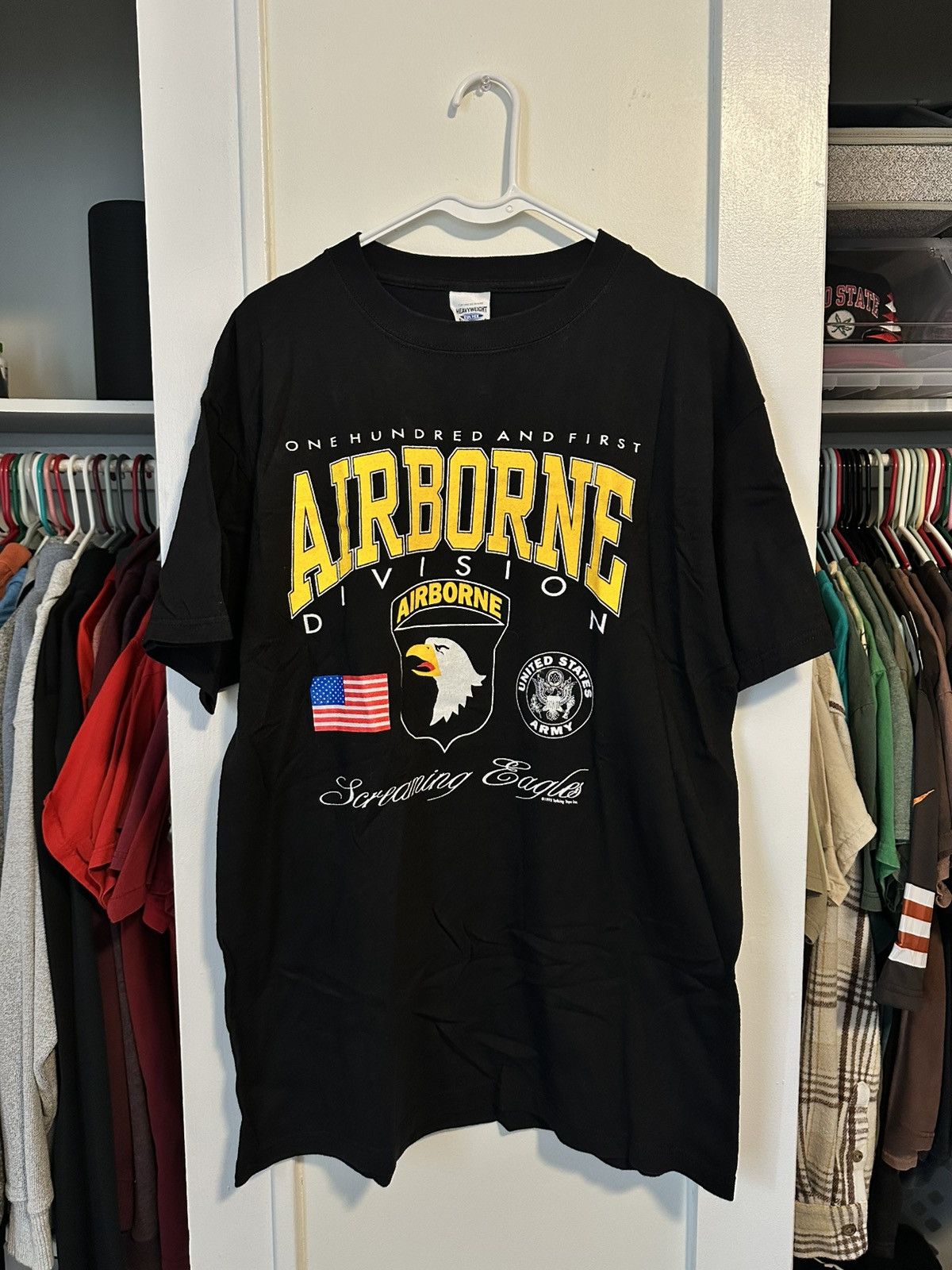 Tultex 1992 101st Airborne Division Tee Size US L / EU 52-54 / 3 - 1 Thumbnail