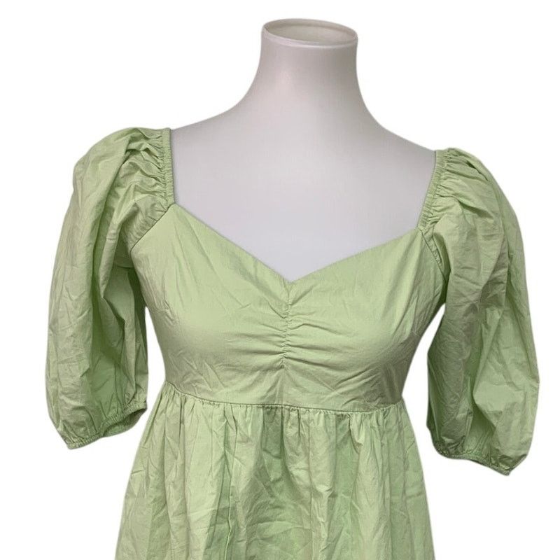 American Eagle Outfitters New American Eagle Womens Medium Bright Babydoll Dress Size M / US 6-8 / IT 42-44 - 2 Thumbnail