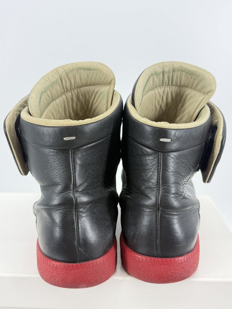 Maison Margiela Future High Black Red Size US 13 / EU 46 - 5 Thumbnail