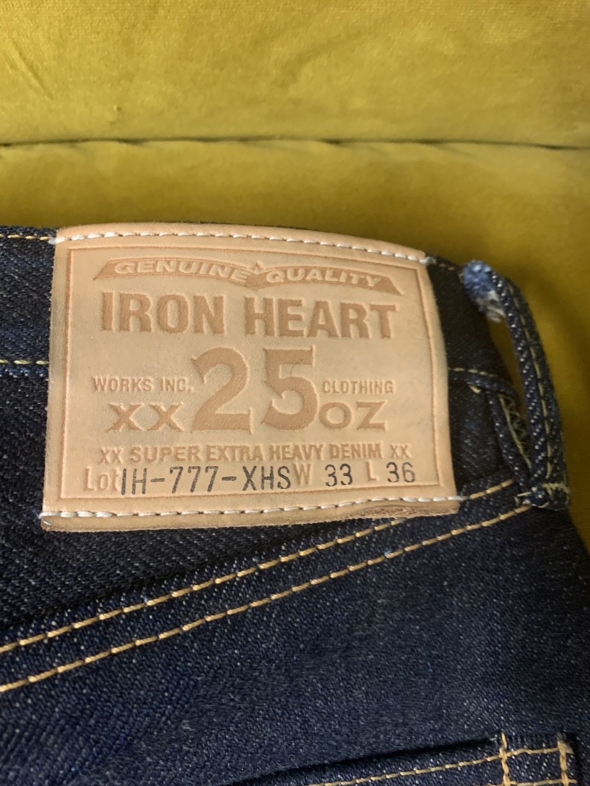 Iron Heart IH777XHS 25oz Indigo Grailed