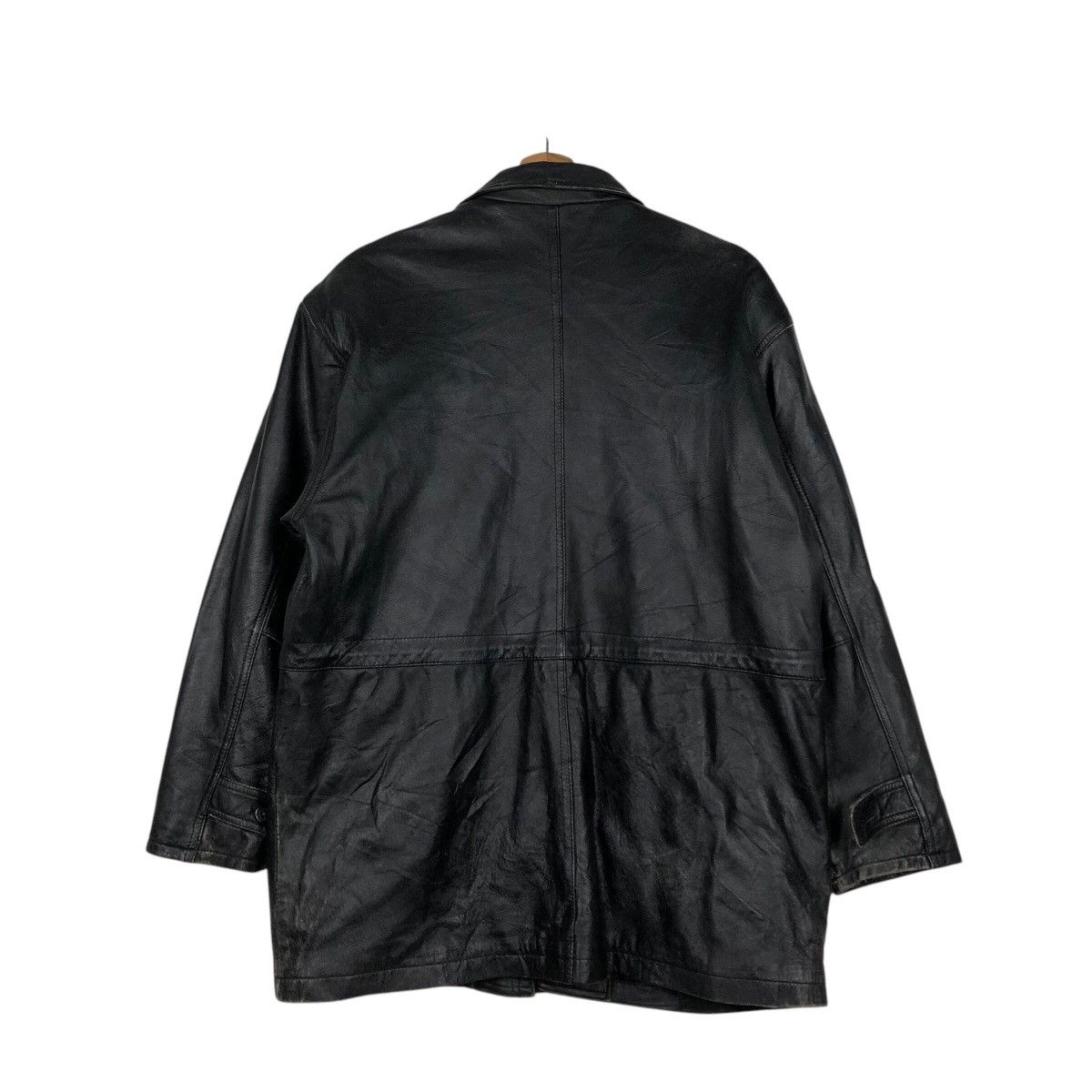 Japanese Brand 📌Vintage Biker Leather Jacket Takashimaya Issey Miyake Size US S / EU 44-46 / 1 - 9 Thumbnail