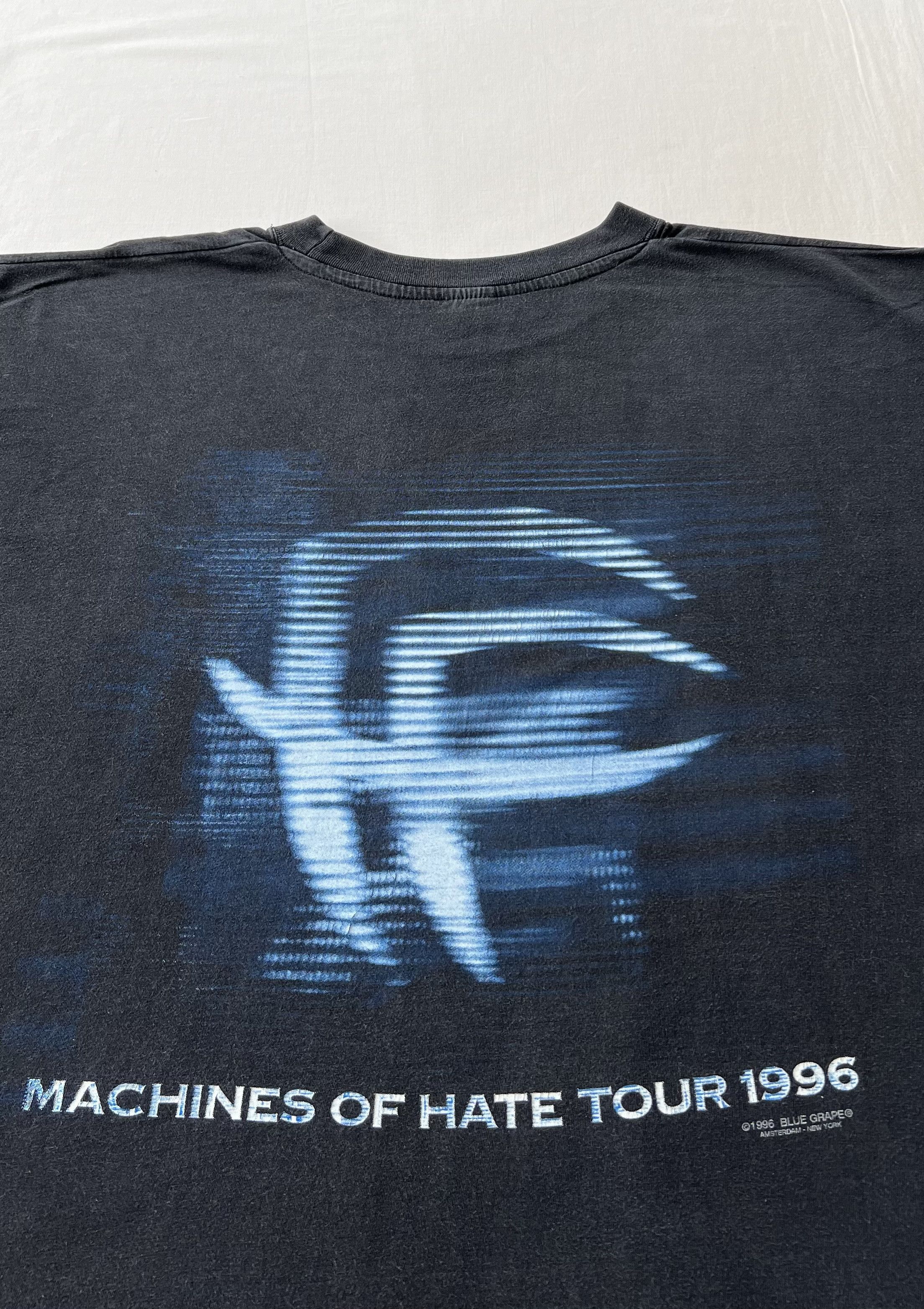 Band Tees Vintage 1996 Fear Factory Dog Day Sunrise Demanufacture Tee Size US XXL / EU 58 / 5 - 15 Thumbnail