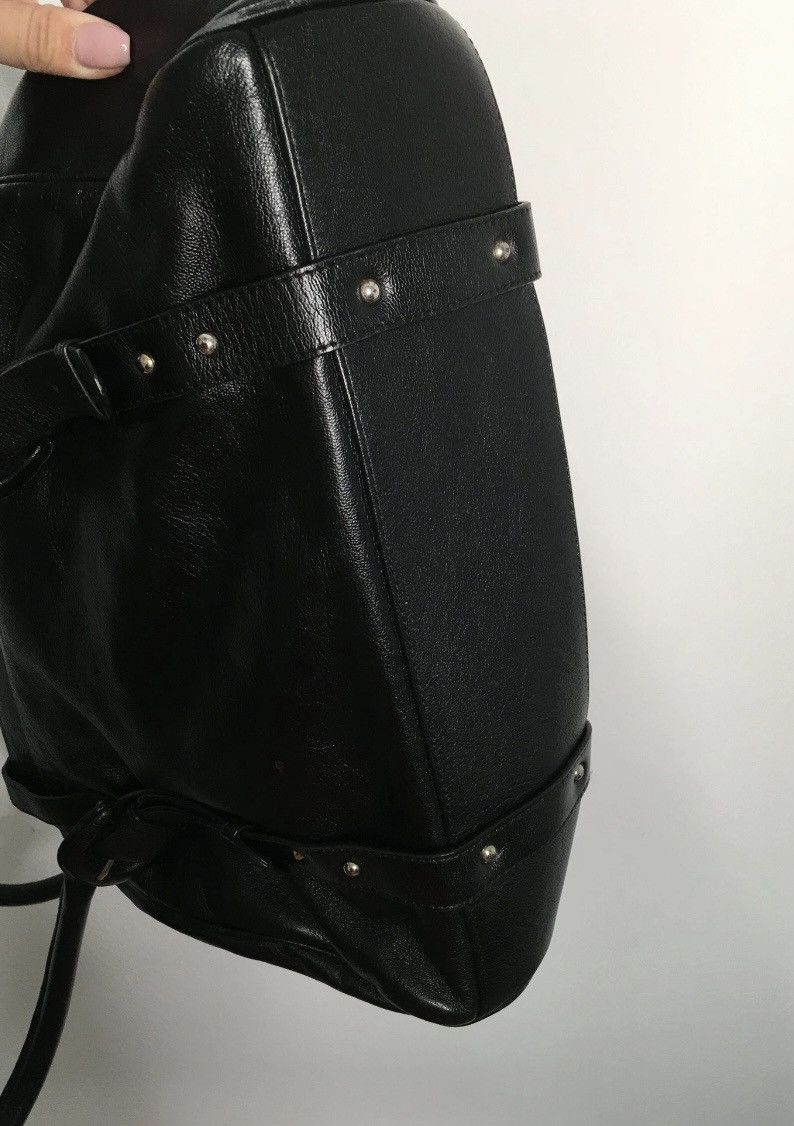Le Tanneur Black leather bag Le Tanneur vintage y2k coquette silver Size ONE SIZE - 6 Thumbnail