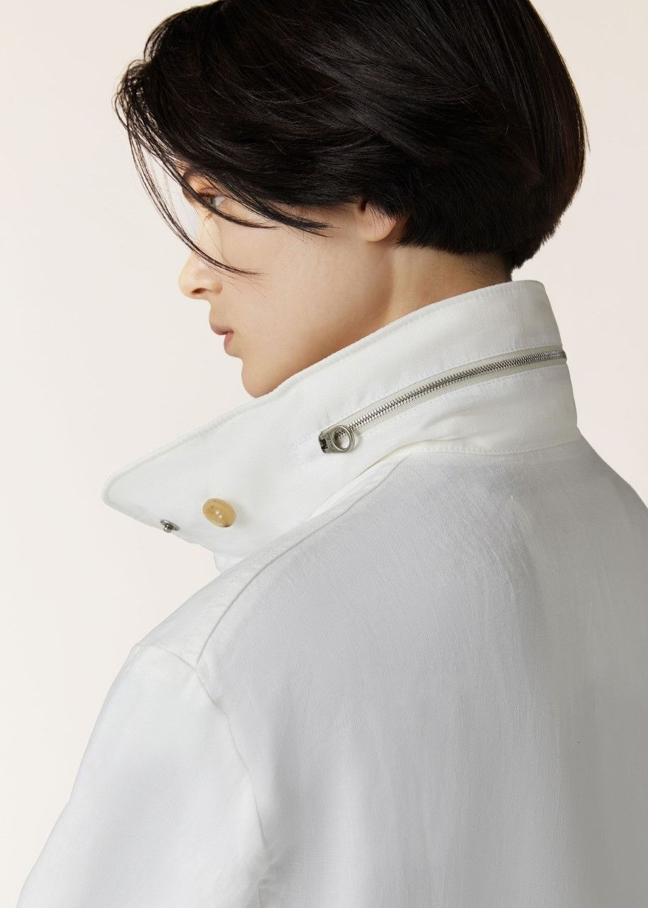 Loro Piana o1srvl11e0424 Jacket in White Size L / US 10 / IT 46 - 5 Thumbnail