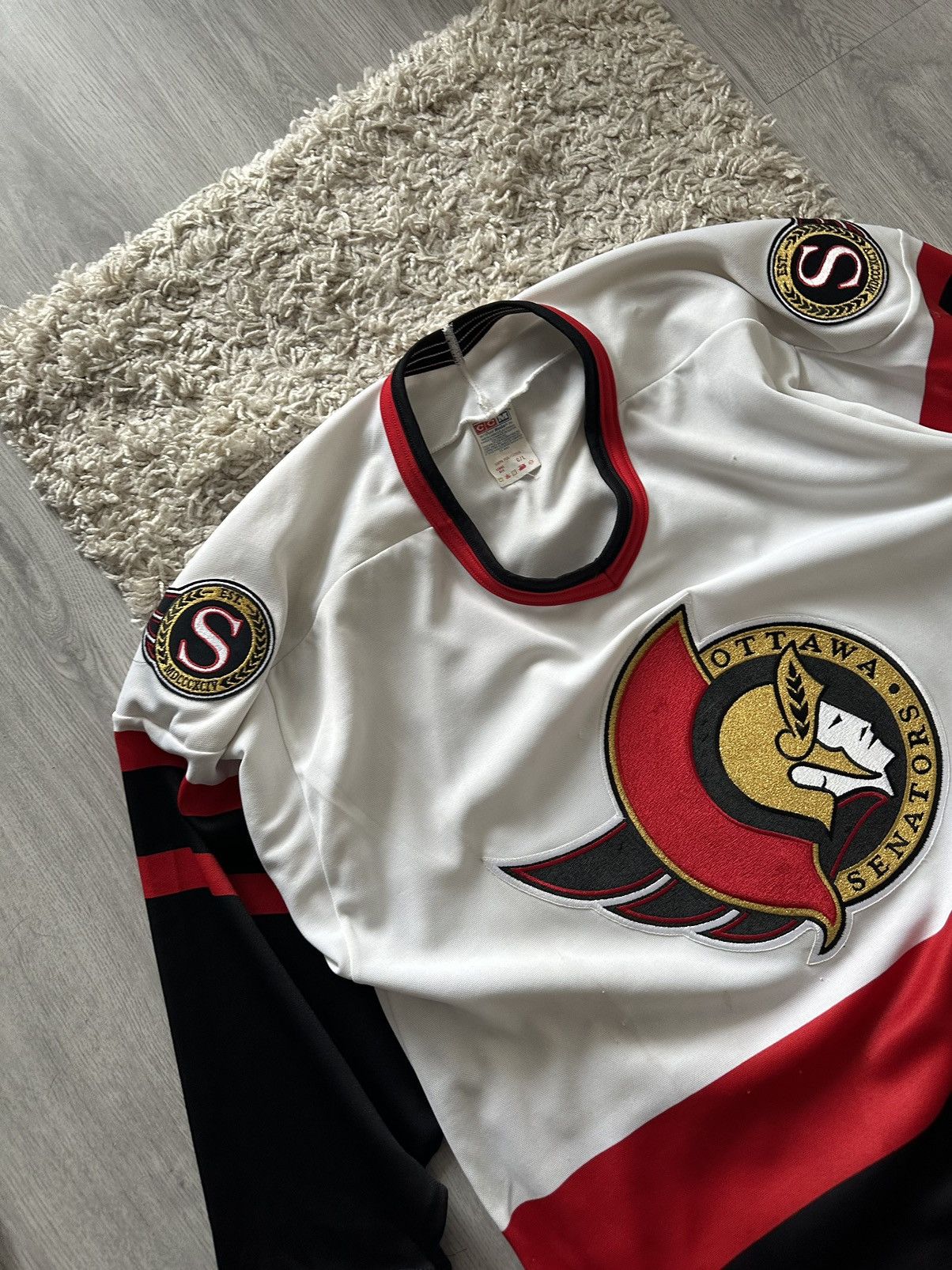 Ccm CCM Ottawa Senators NHL Hockey Jersey Size US L / EU 52-54 / 3 - 3 Thumbnail