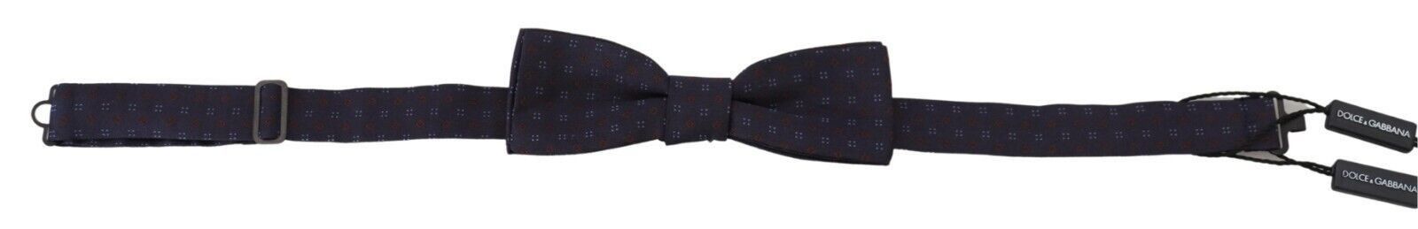 Dolce & Gabbana Elegant Silk Patterned Bow Men's Tie Size ONE SIZE - 1 Thumbnail