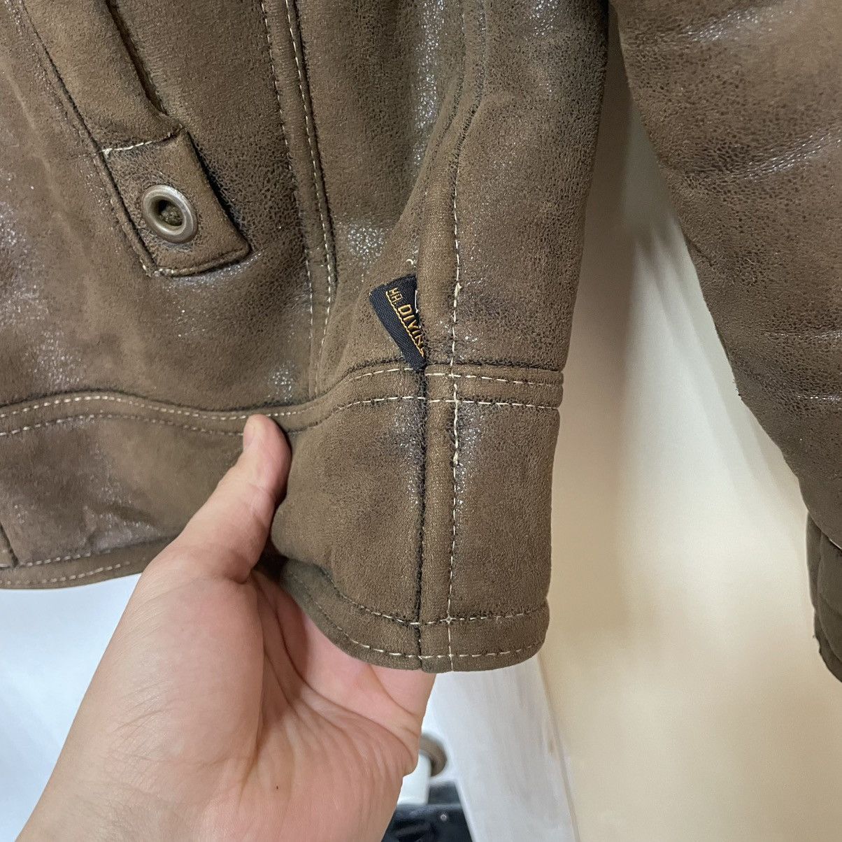 Harley Davidson × Vintage 90s brown Vintage Harley Davidson Jacket bomber ma1 avia fly Size US M / EU 48-50 / 2 - 7 Thumbnail