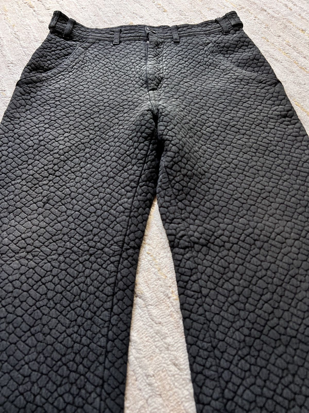 Comme des Garcons × Comme des Garcons Homme Comme des Garcons Jacquard Snake Scales Pattern Pants Size US 30 / EU 46 - 5 Thumbnail