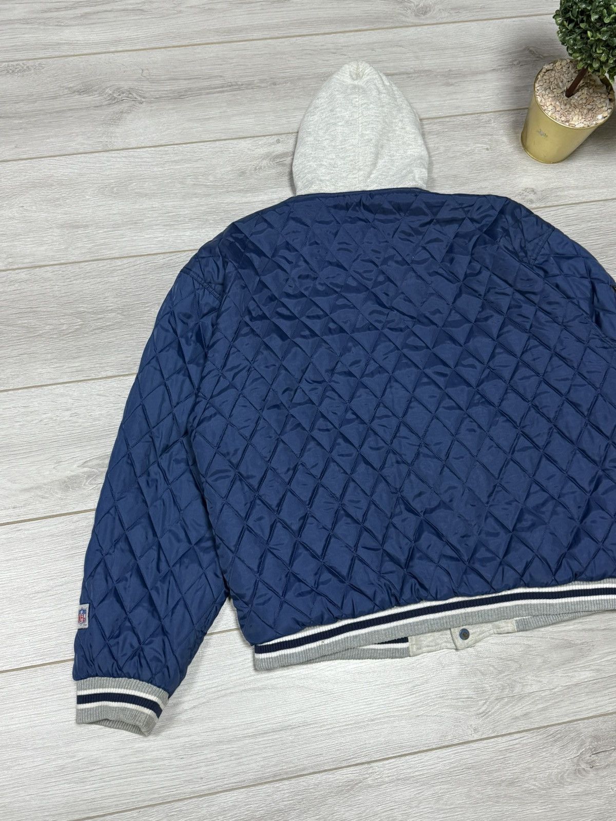 Logo 7 Vintage Dallas Cowboys double side Jacket bomber Size US XL / EU 56 / 4 - 13 Thumbnail