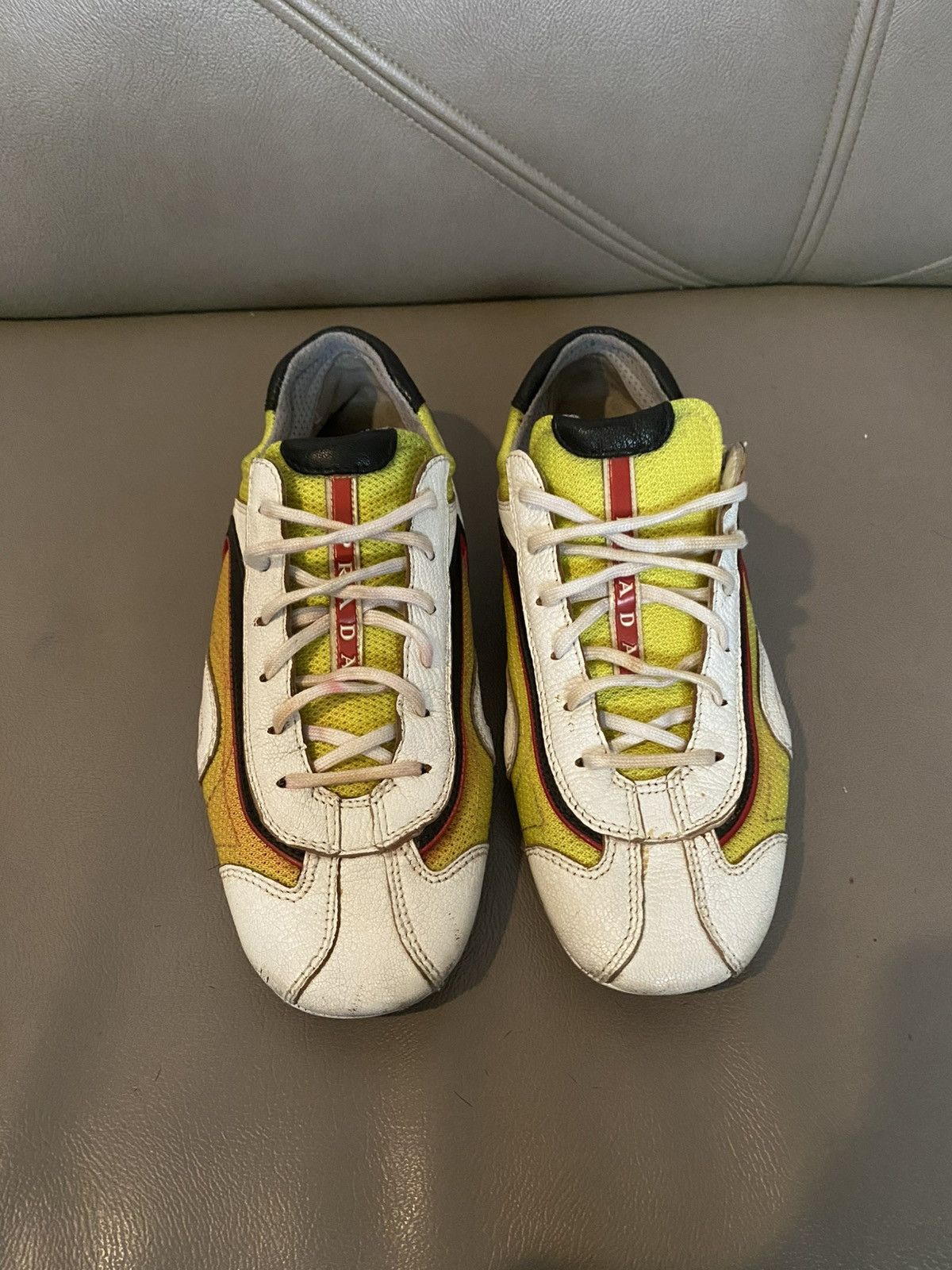 Prada Vintage prada montecarlo sneakers Size US 7 / EU 40 - 3 Thumbnail