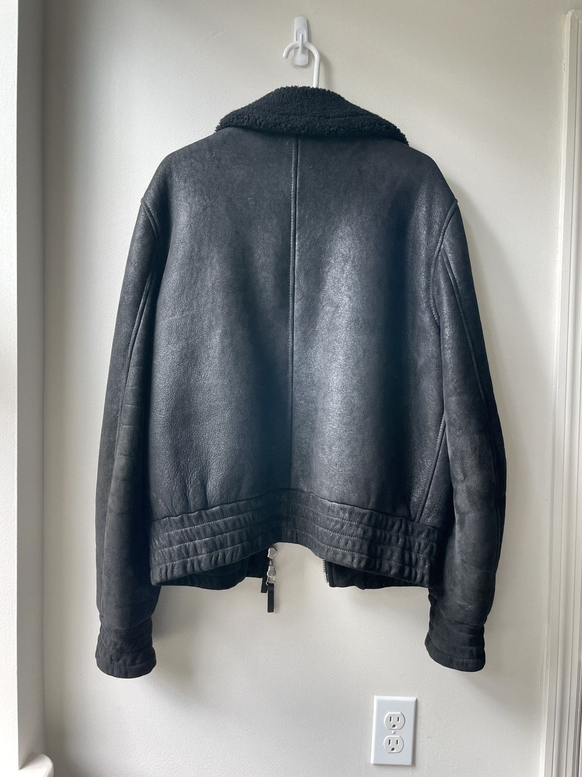 AMI AMI Alexandre Mattiusi Lamb Shearling Bomber Size US XL / EU 56 / 4 - 5 Thumbnail