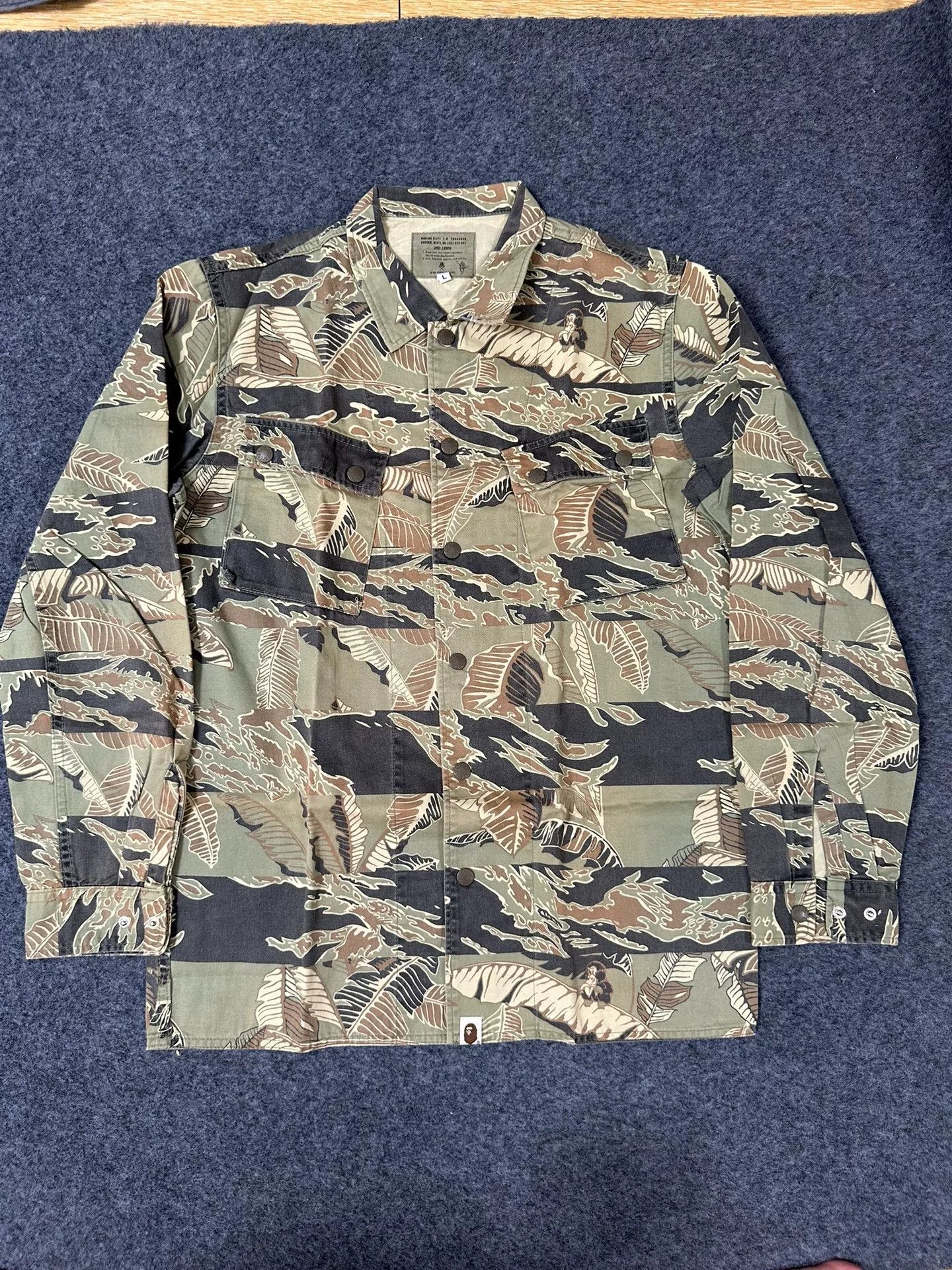 Bape Bape Multi Space Long Sleeve Shirt Size US L / EU 52-54 / 3 - 1 Thumbnail