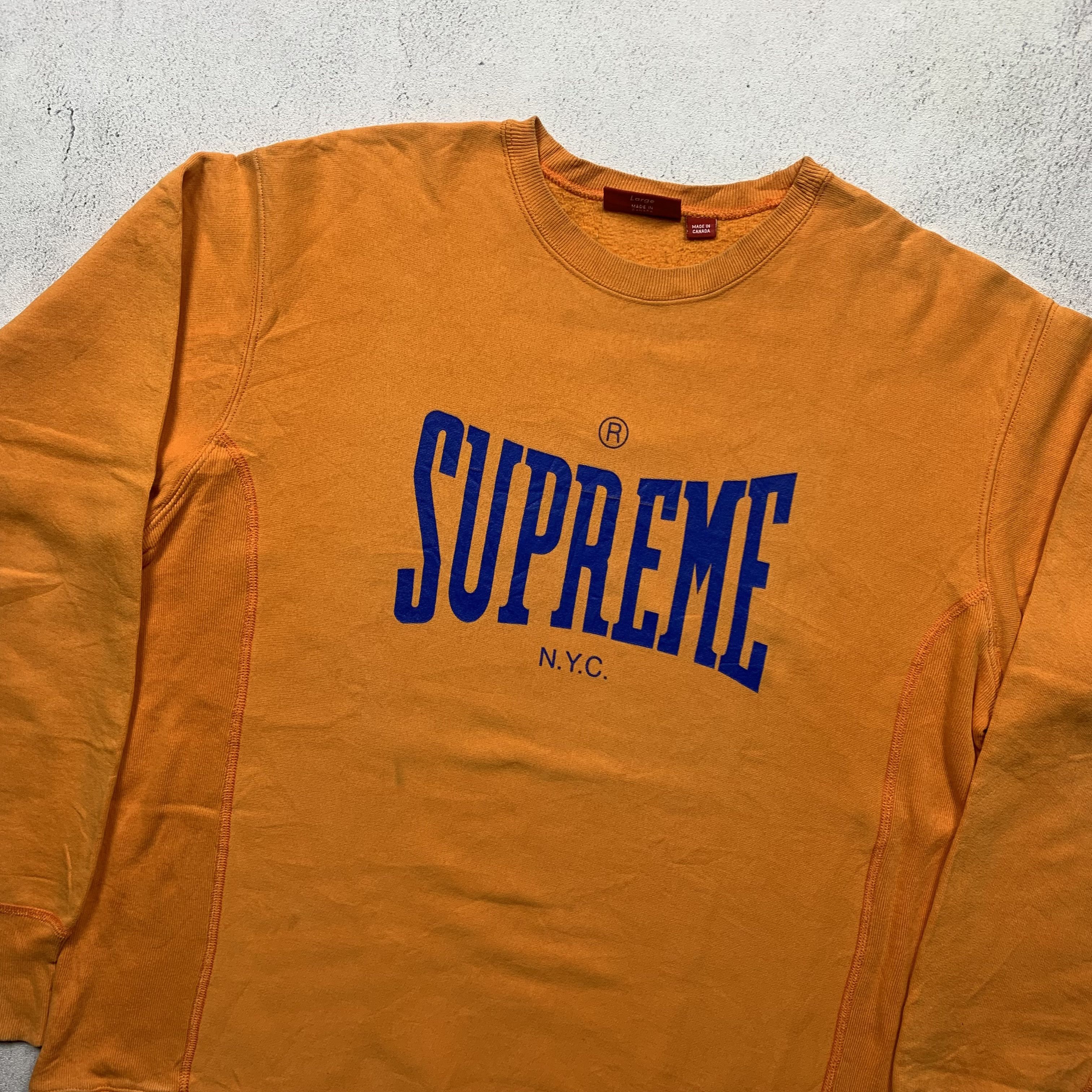 Supreme Vintage Supreme Nyc Everlast Logo Sweatshirt Crewneck 