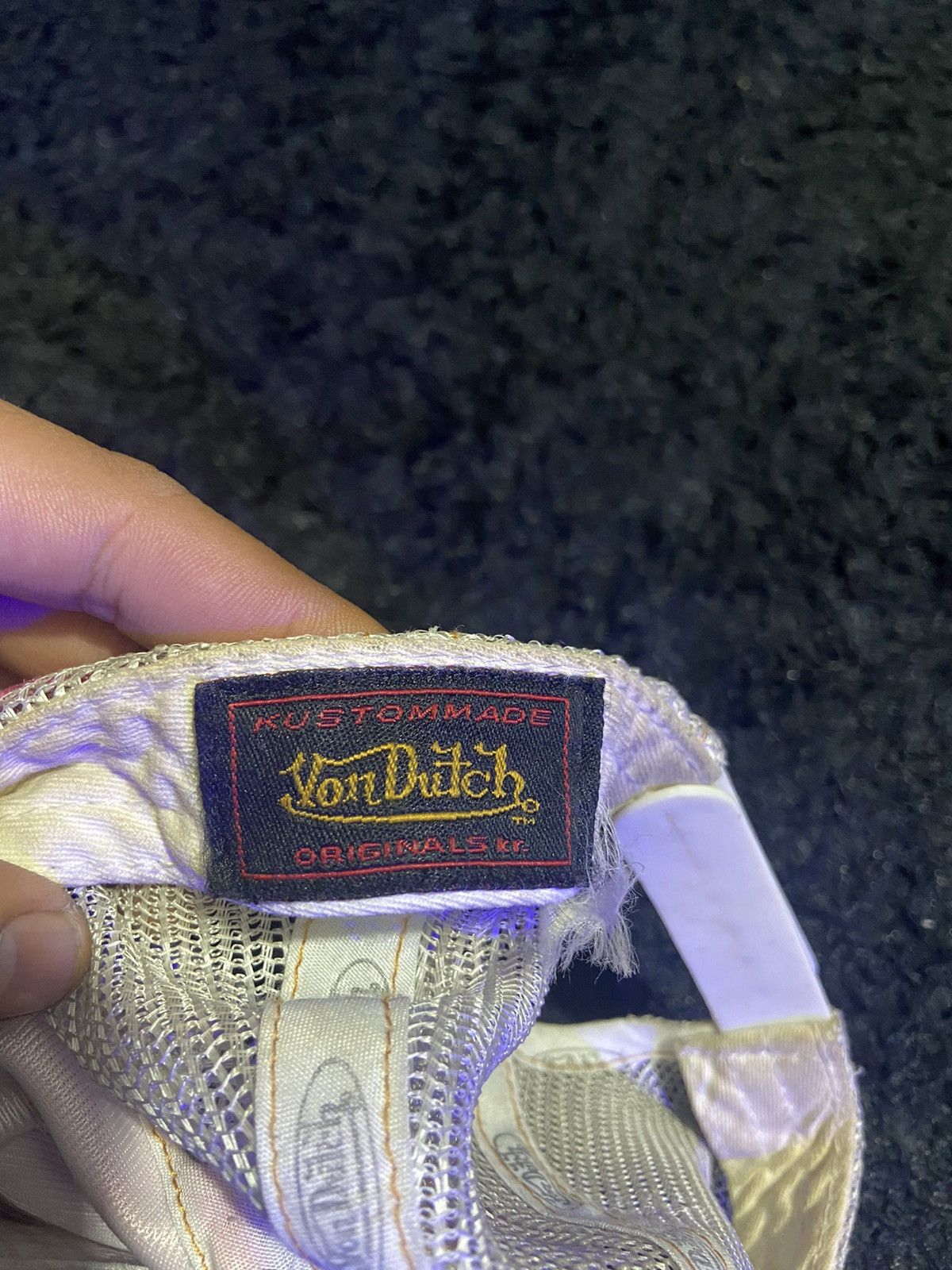 Von Dutch Vintage VON DUTCH trucker hat Size ONE SIZE - 7 Thumbnail