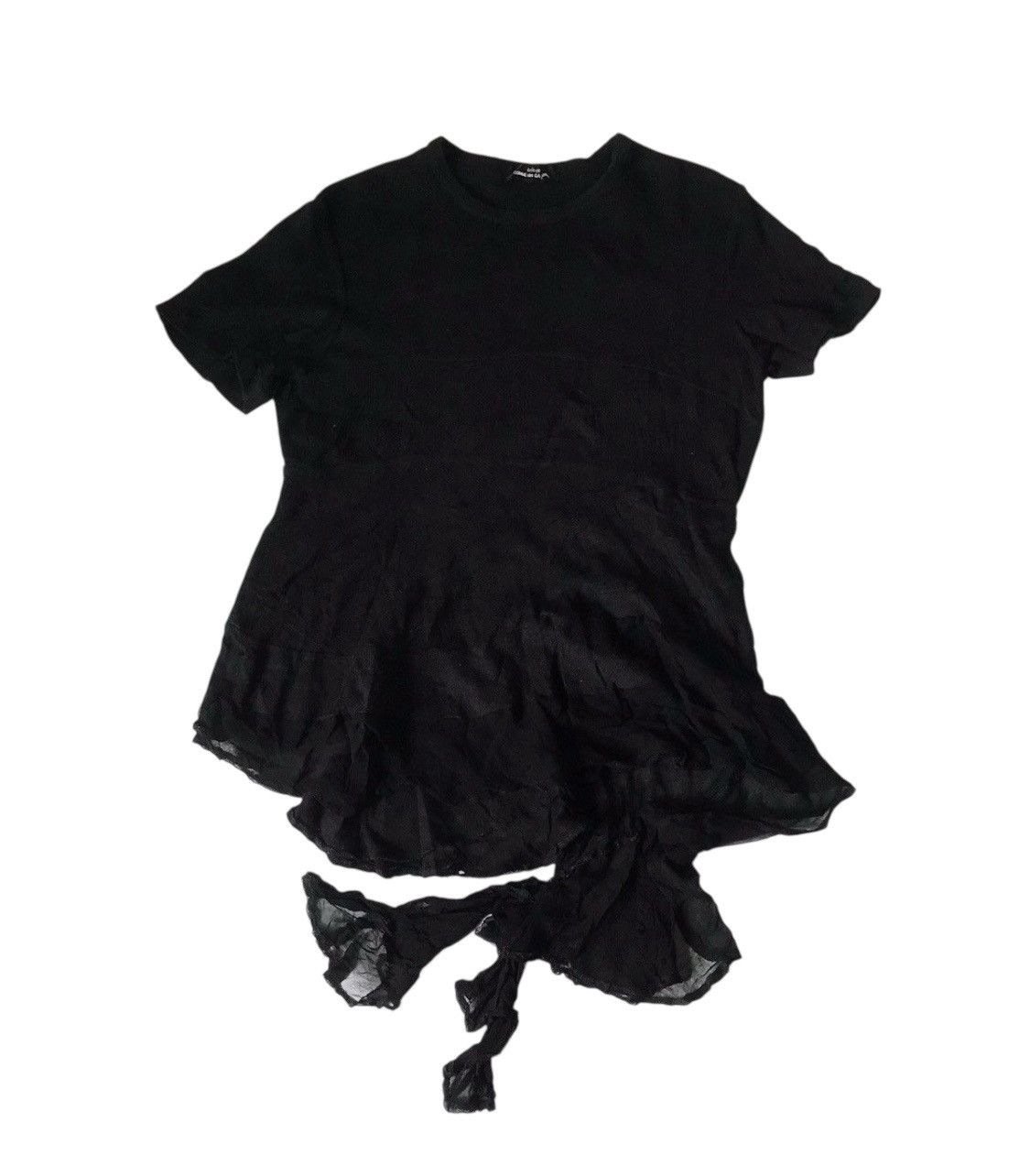Comme des Garcons Tricot cdg AD 2005 asymmetric tshirt dress Size S / US 4 / IT 40 - 1 Thumbnail