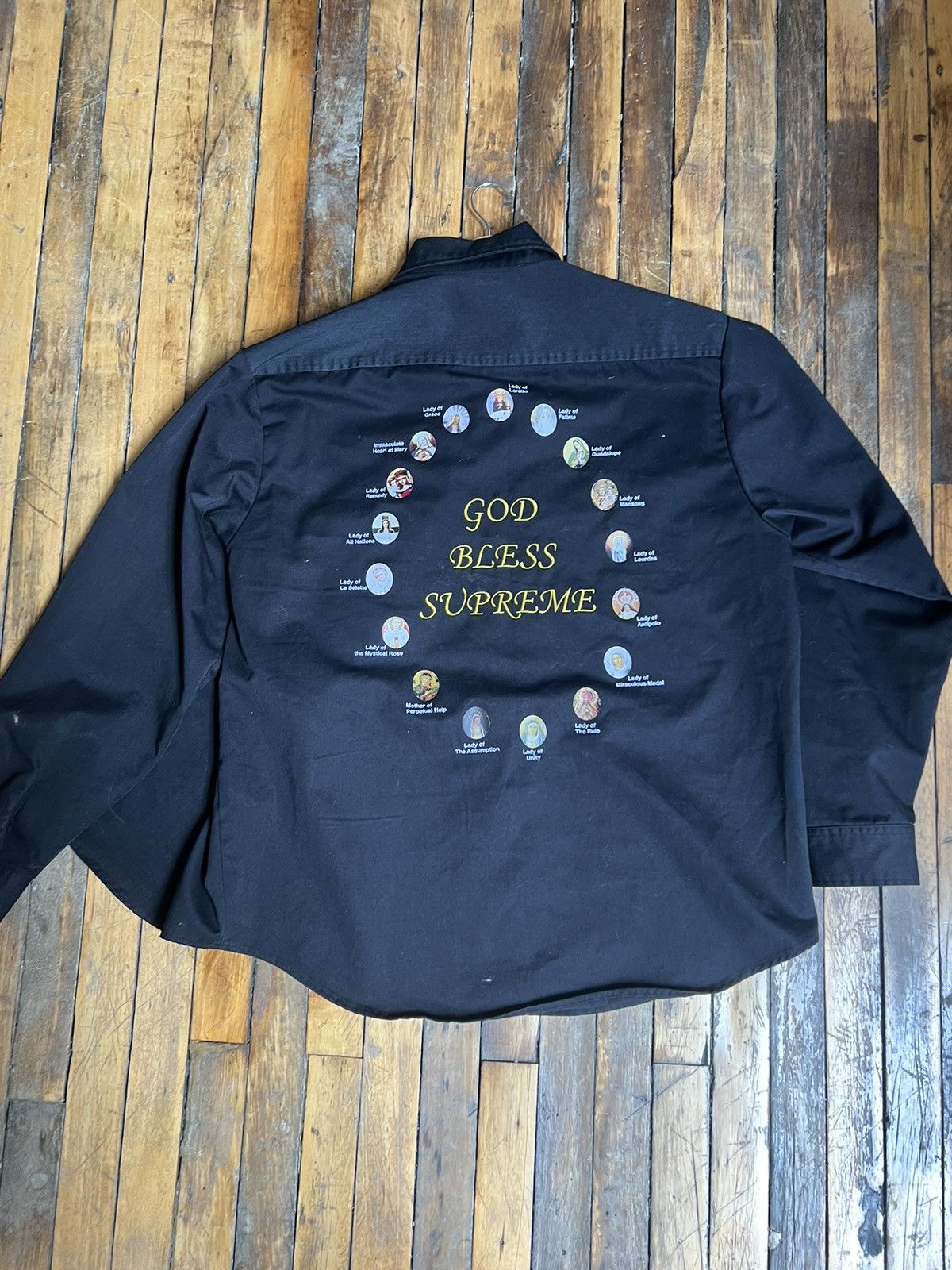 Supreme Our Lady Work Shirt | Grailed