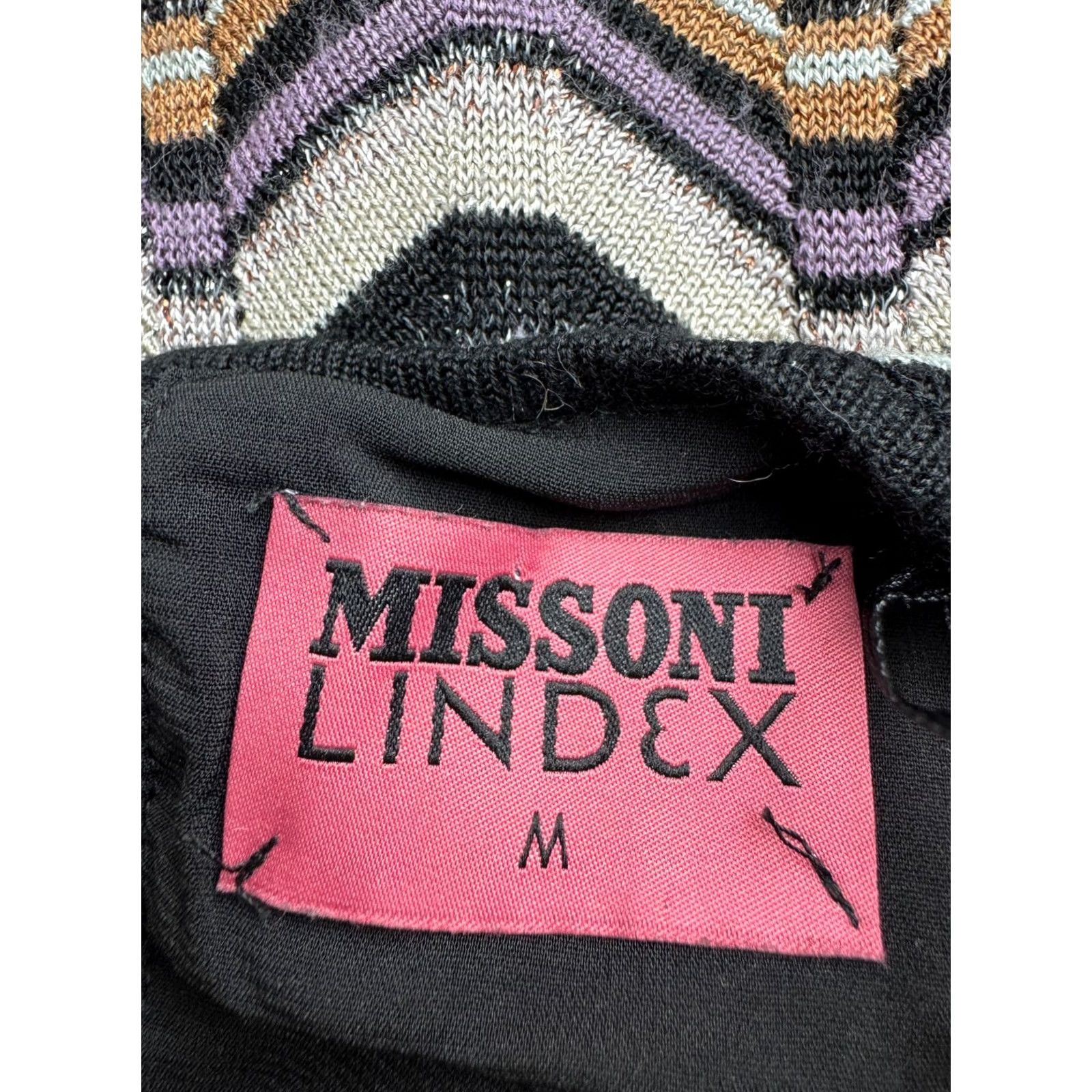Missoni Missoni Lindex womens short dress M Multicoloured A-Line Dress Womens Men’s? (note: this input is not to be interpreted) Size 32" / US 10 / IT 46 - 4 Thumbnail
