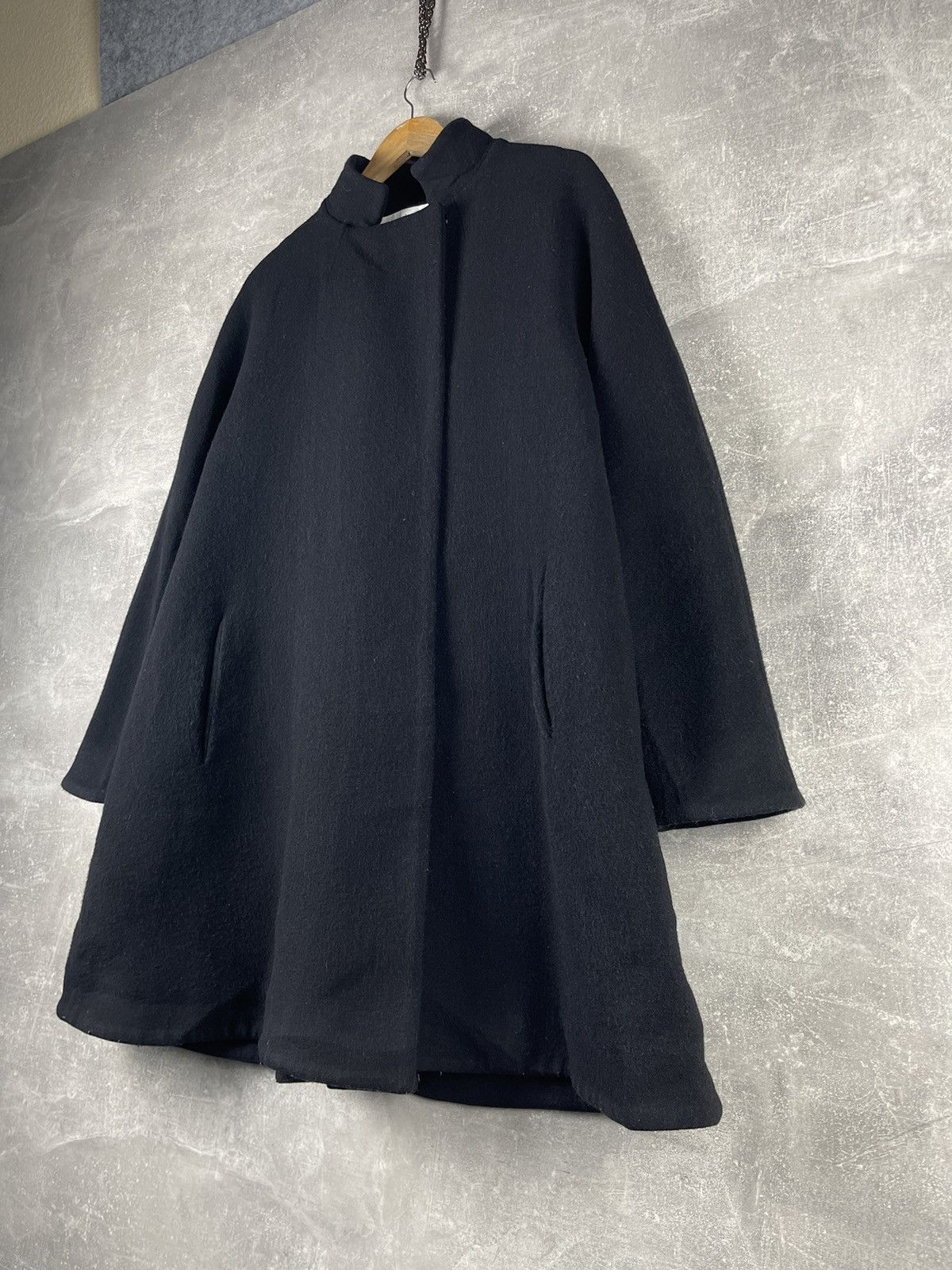 Other Gianluca Capannolo Minimalist Wool Blend Oversized Coat Size M / US 6-8 / IT 42-44 - 3 Thumbnail
