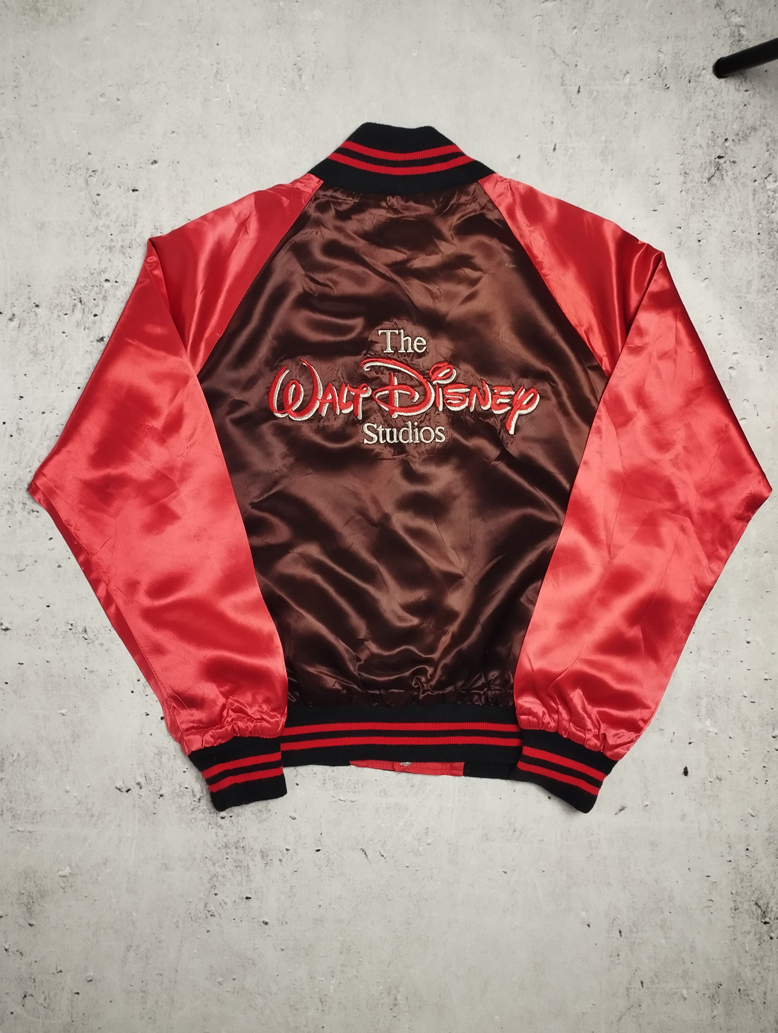 Disney × Mickey Mouse × Vintage rare vintage 80s 90s disney baseball bomber jacket disney Size US M / EU 48-50 / 2 - 1 Thumbnail