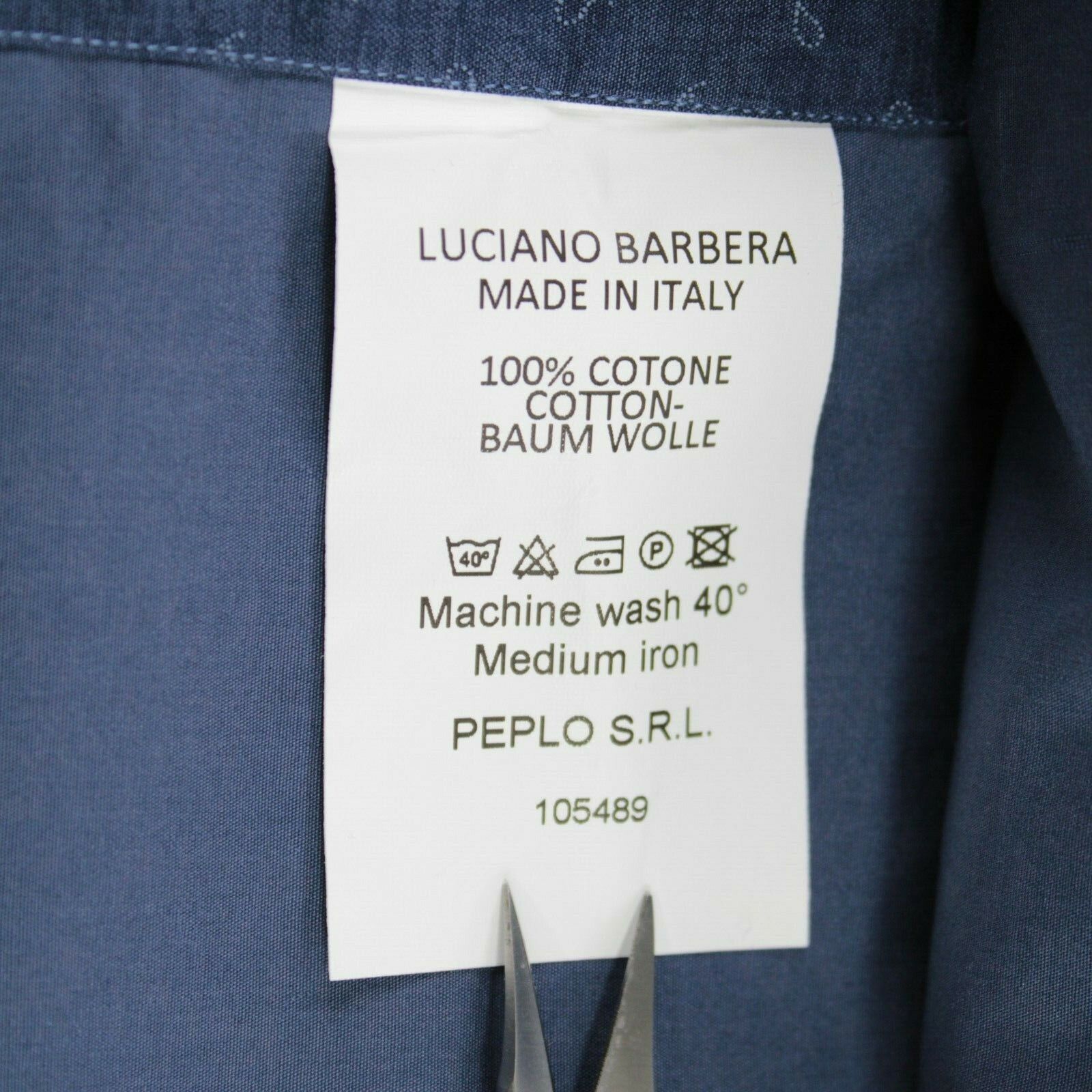 Luciano Barbera Luciano Barbera New with tags Shirt Size M US In Blue Size US M / EU 48-50 / 2 - 9 Thumbnail