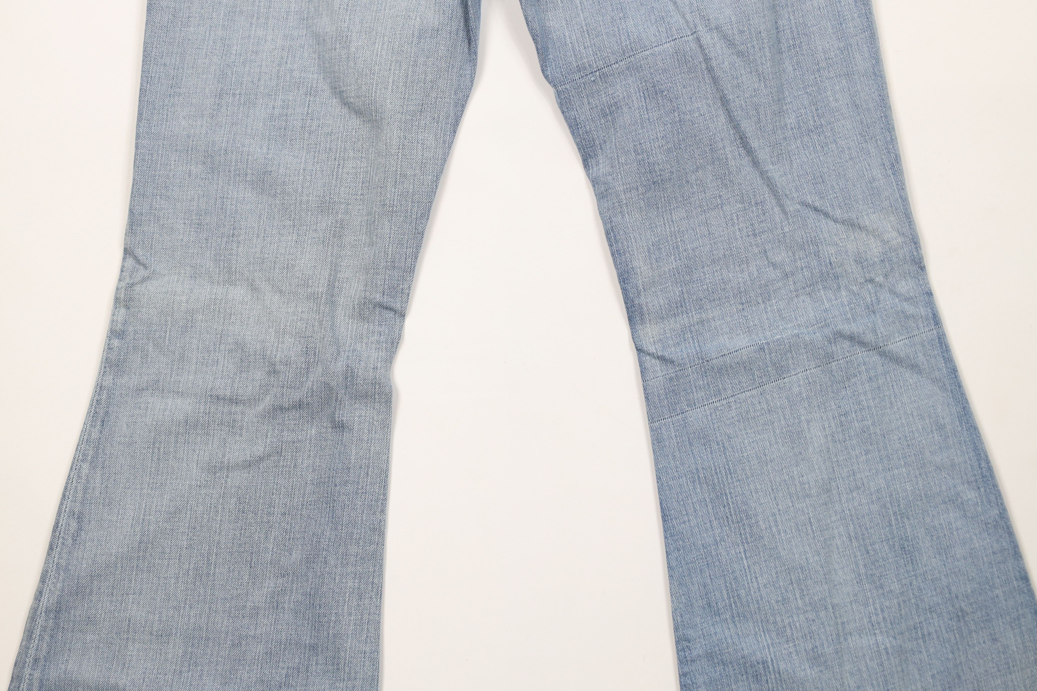 Vintage New Buckle BKE Star Thick Stitch Flared Bell Bottoms Jeans Size 29" - 14 Thumbnail