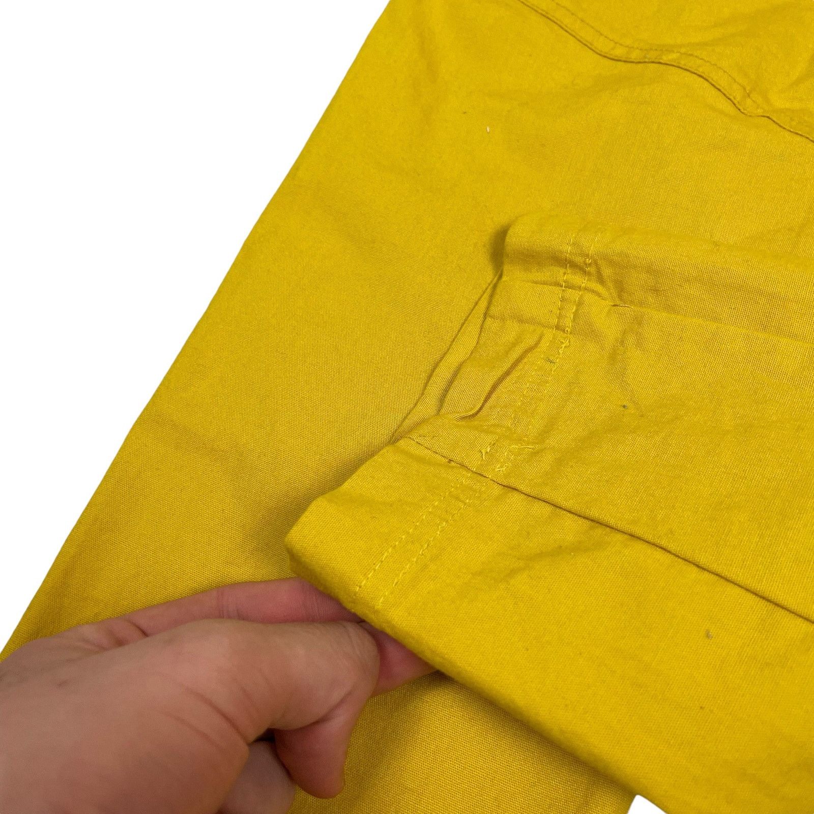 Patagonia Patagonia Women's Yellow Cotton Skinny Leg Cargo Pants 6 Size 28" / US 6 / IT 42 - 5 Thumbnail