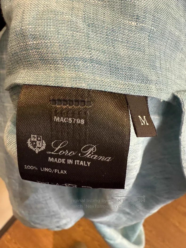 Loro Piana Loro Piana Linen Dress Light Blue Size M / US 6-8 / IT 42-44 - 6 Thumbnail