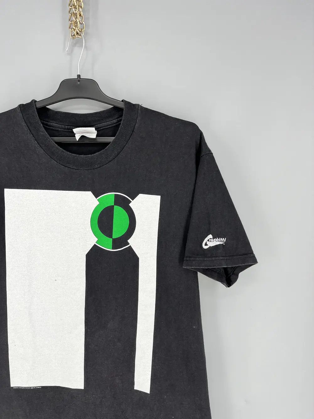 DC Comics Vintage Green Lantern Logo Shirt 1998 Size US L / EU 52-54 / 3 - 5 Thumbnail