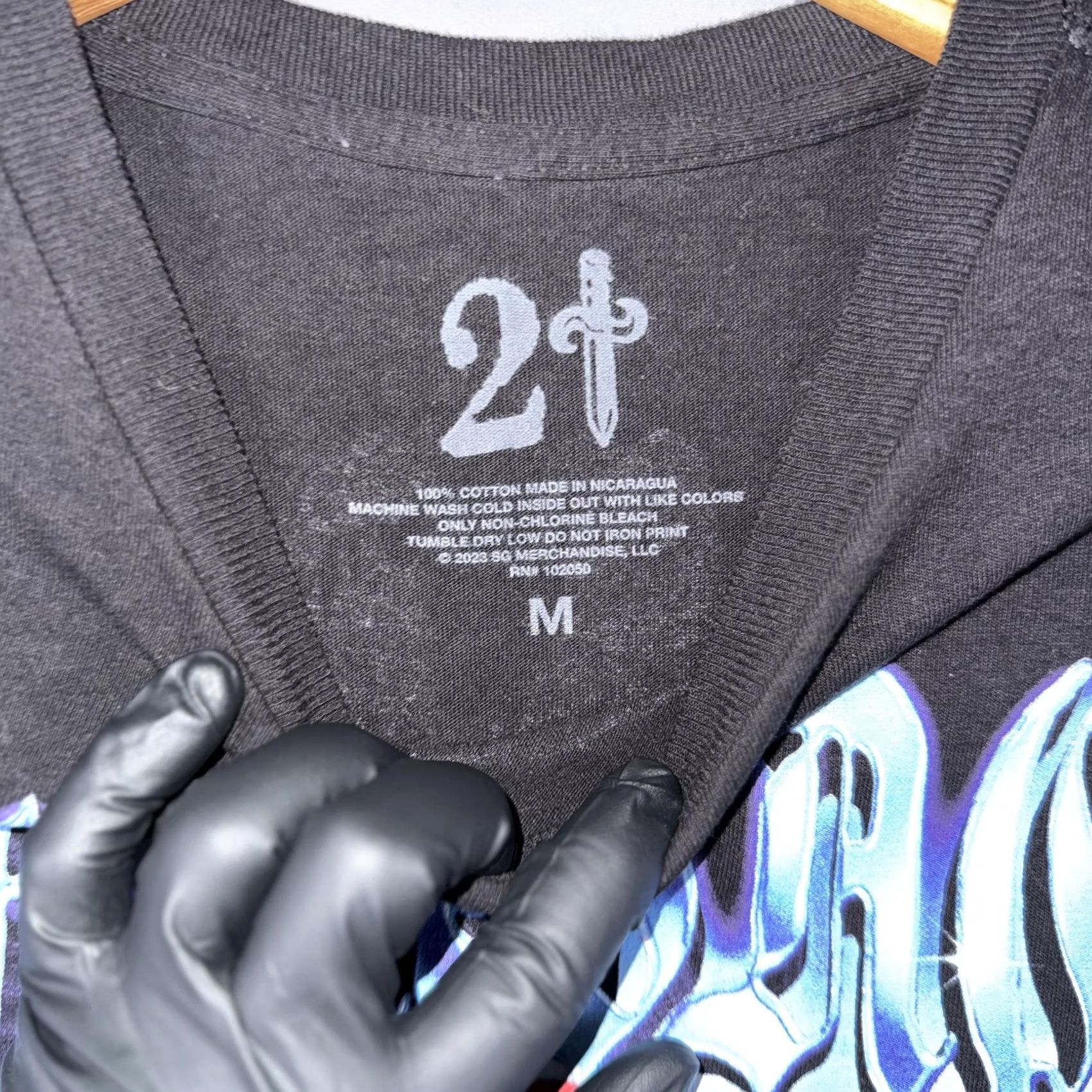 Vintage VINTAGE 21 Savage Shirt Mens Medium Black It's All A Blur Tour Graphic Tee Hip Hop Size US M / EU 48-50 / 2 - 3 Thumbnail