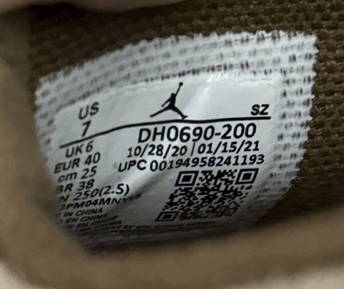 Jordan Brand × Travis Scott Travis Scott X Air Jordan 6 Retro ‘British Khaki’ Size US 7 / EU 40 - 5 Thumbnail
