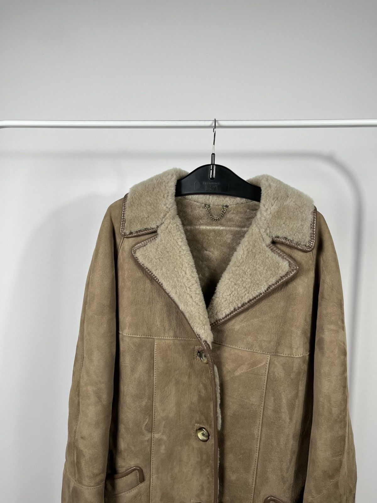 Other Women’s Lambskin Shearling Coat Brown Real Sheepskin size L Size L / US 10 / IT 46 - 2 Thumbnail