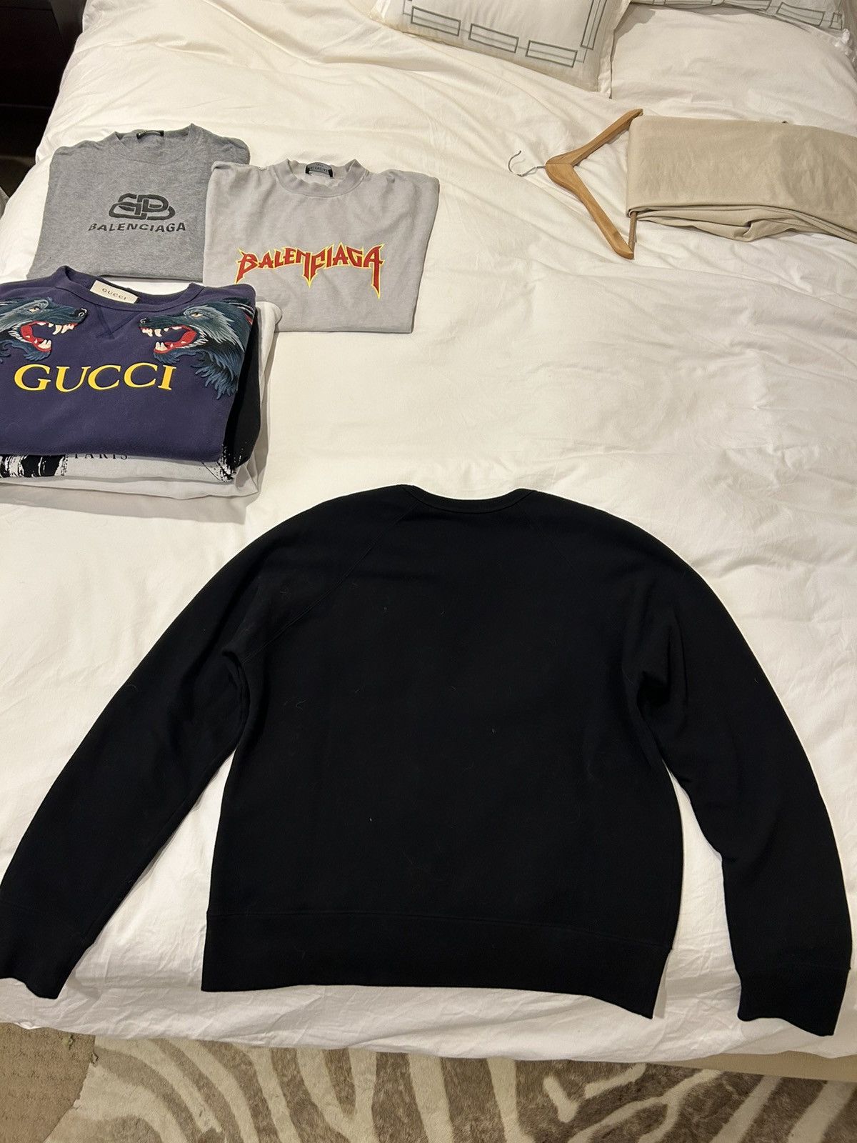 Black Gucci Blind for Love Crewneck