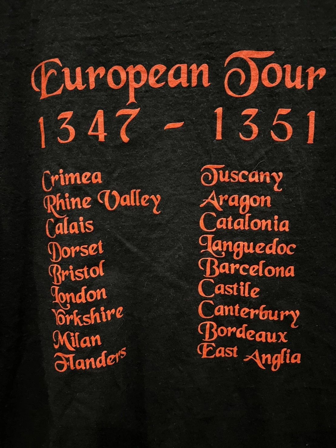 Band Tees Vintage Black Death Shirt Mens XL Size US XL / EU 56 / 4 - 4 Thumbnail