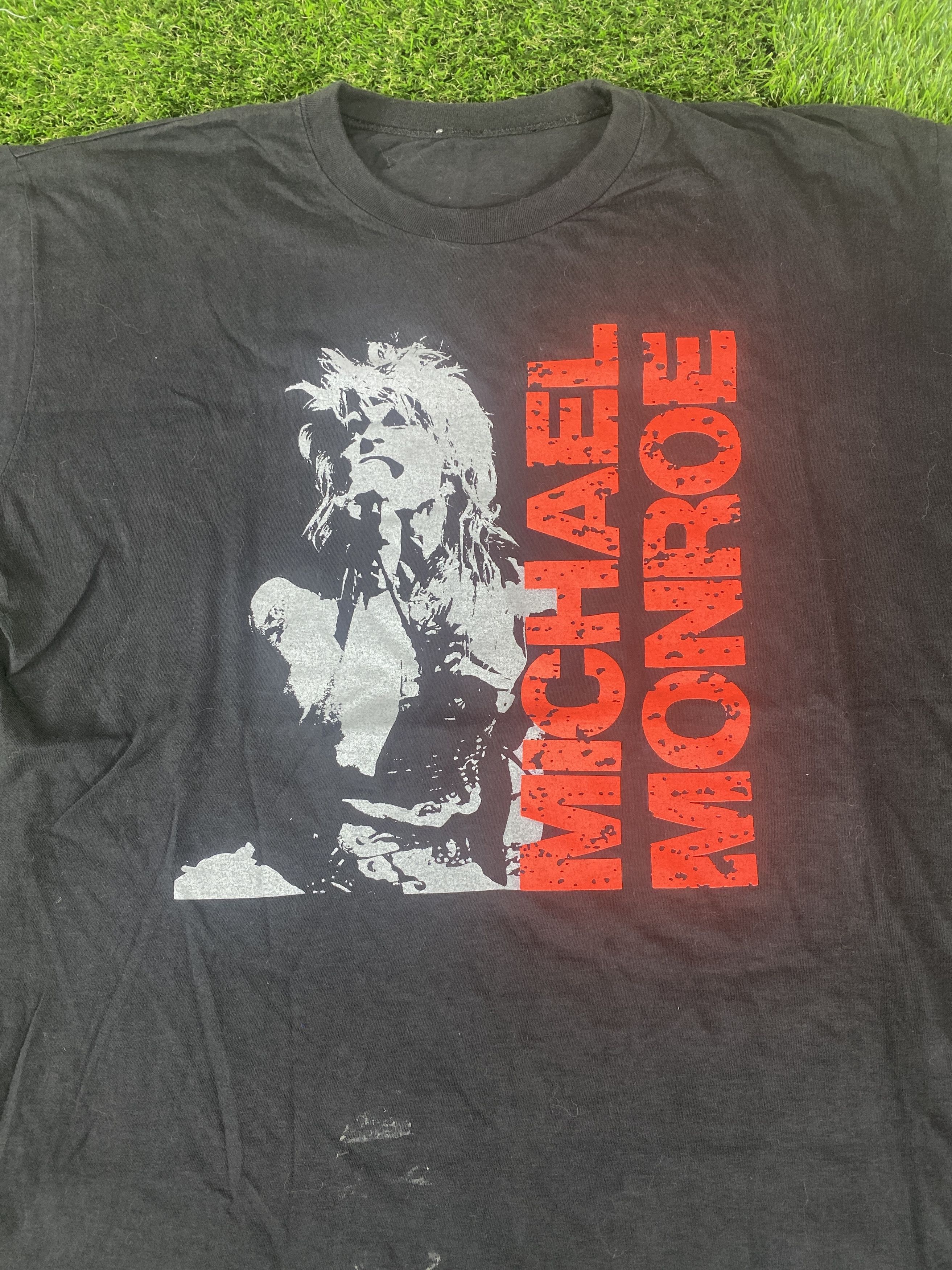 Band Tees Michael Monroe Tshirt (T116) Size US L / EU 52-54 / 3 - 3 Thumbnail
