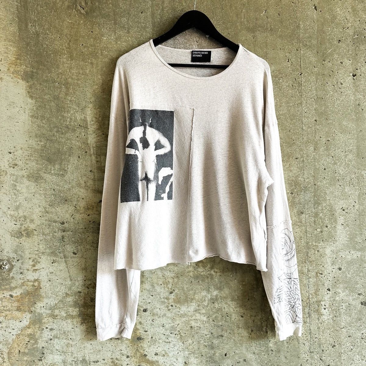 Enfants Riches Deprimes ERD Artist & Model Patchwork Sheer Long Sleeve Shirt Size US M / EU 48-50 / 2 - 1 Thumbnail