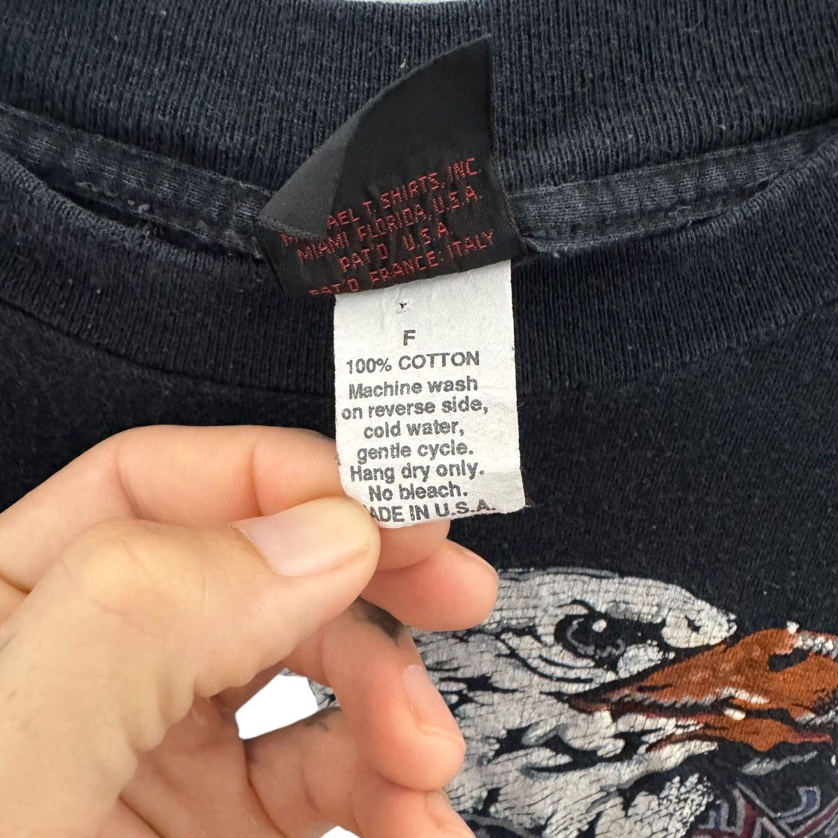 Vintage vintage Diamond Dust native western eagle graphic t shirt Size US L / EU 52-54 / 3 - 5 Thumbnail