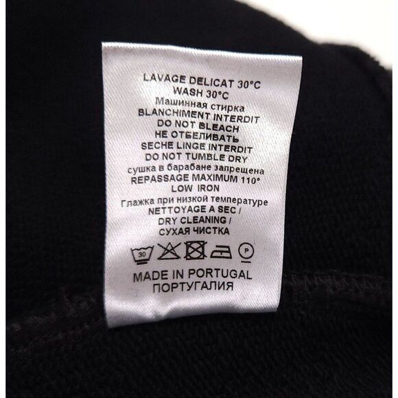 Mugler Mugler Logo Print Cropped Hoodie Size L Unisex Black Size L / US 10 / IT 46 - 14 Thumbnail