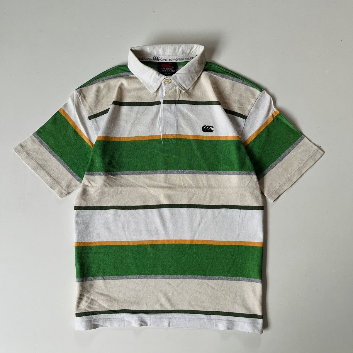 Canterbury of New Zealand Canterbury Of New Zealand Stripes Polo Shirt Size US L / EU 52-54 / 3 - 1 Thumbnail