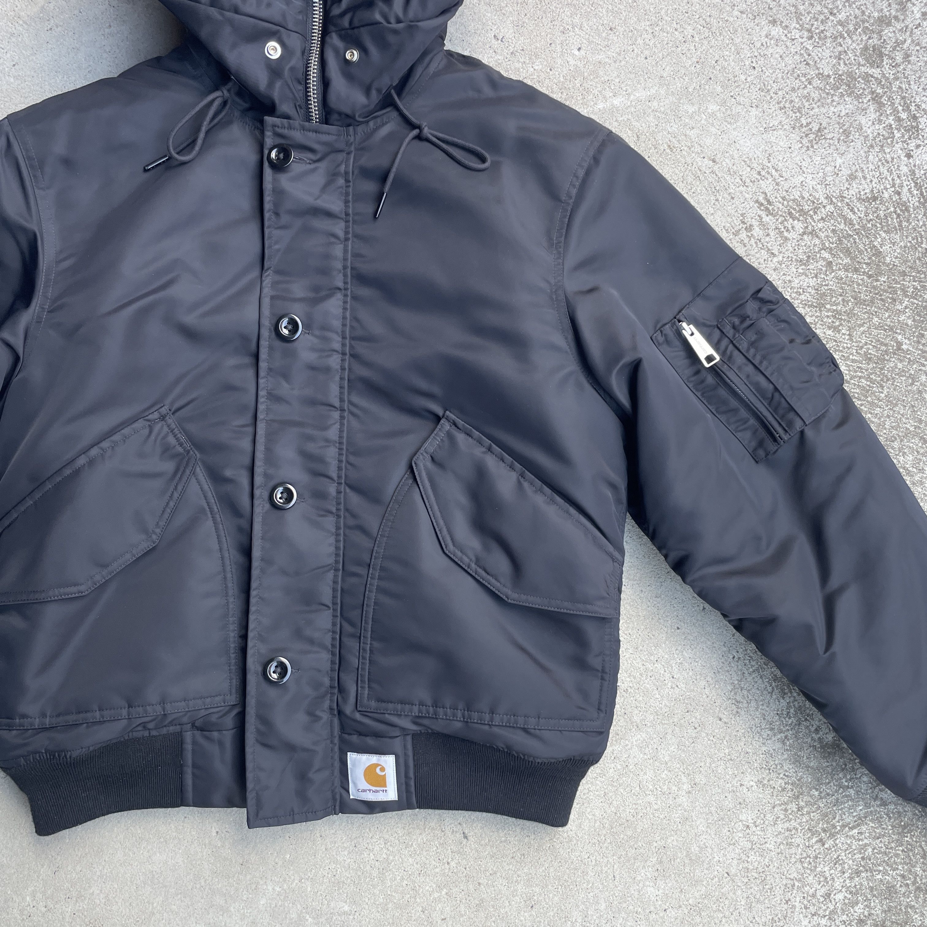 Carhartt Carhartt Oltena Jacket — XS (Black) — Brand New Size US XS / EU 42 / 0 - 2 Thumbnail