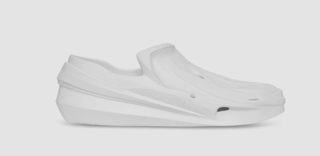 1017 ALYX 9SM Alyx white slip-ons Size US 12 / EU 45 - 1 Thumbnail