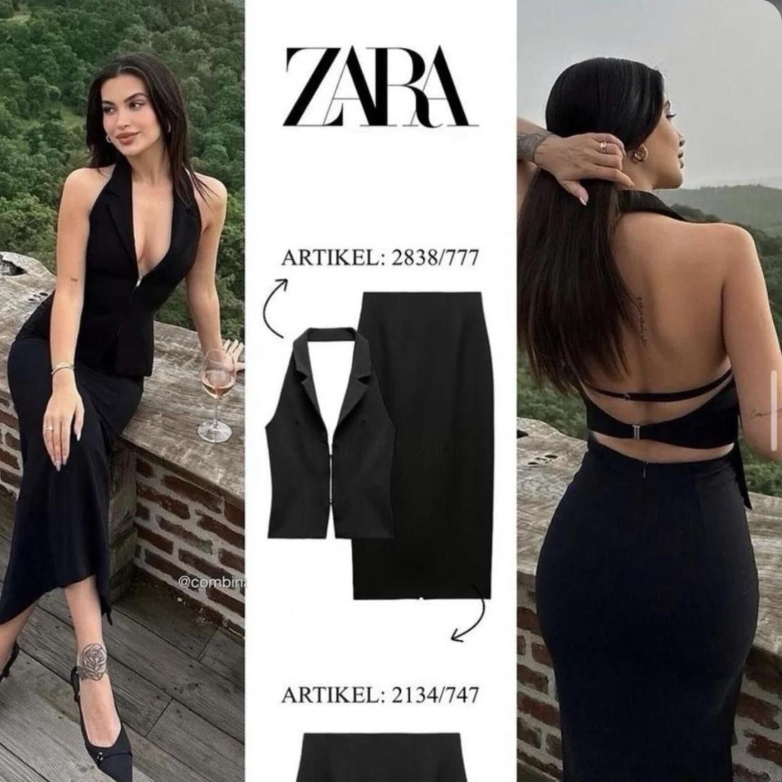 Zara Zara Open Back Halter Top Size S / US 4 / IT 40 - 8 Thumbnail