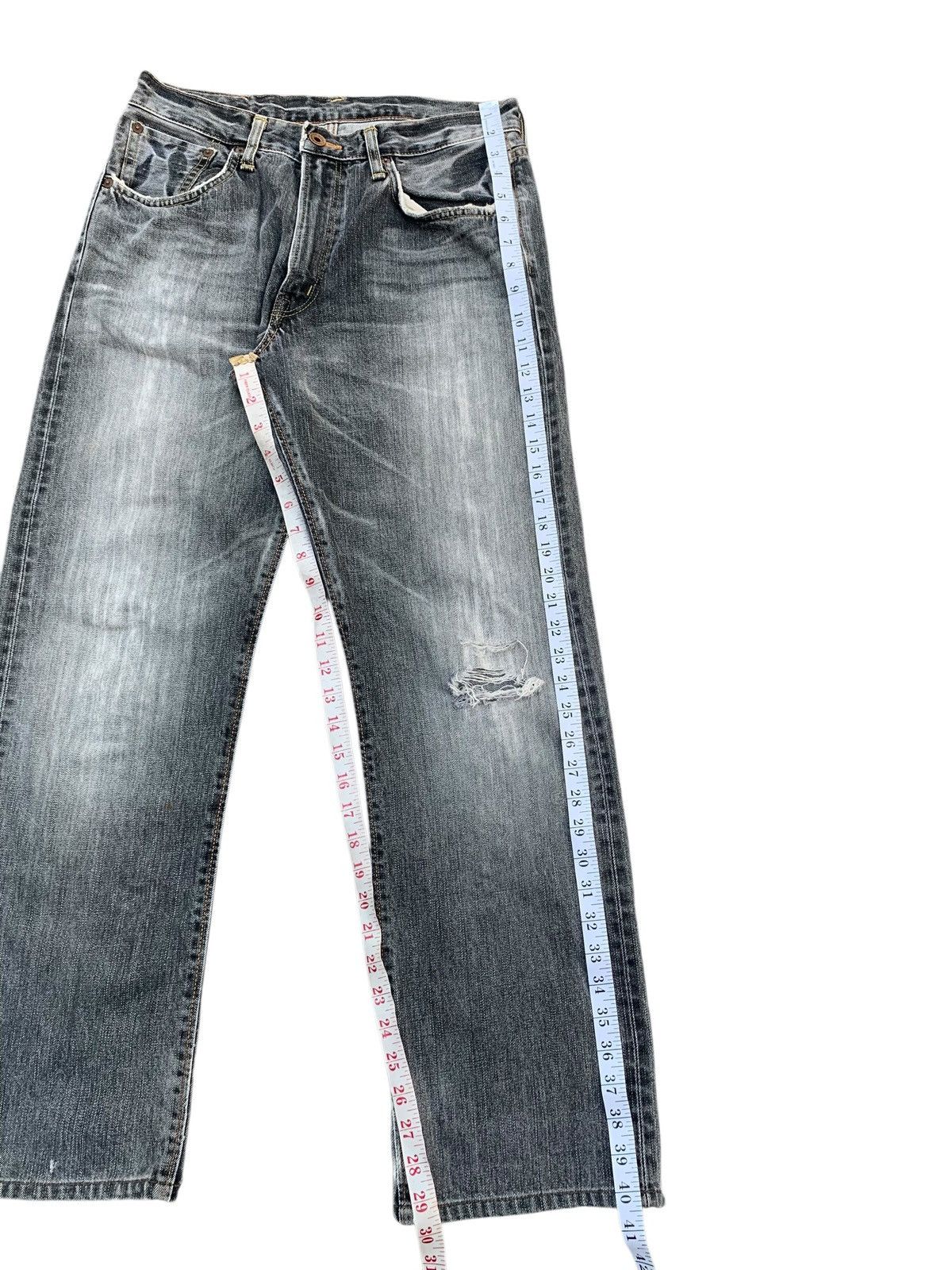 Edwin VINTAGE EDWIN 505zx SELVEDGE FADED & RUSTY DISTRESSED DENIM Size US 30 / EU 46 - 19 Thumbnail