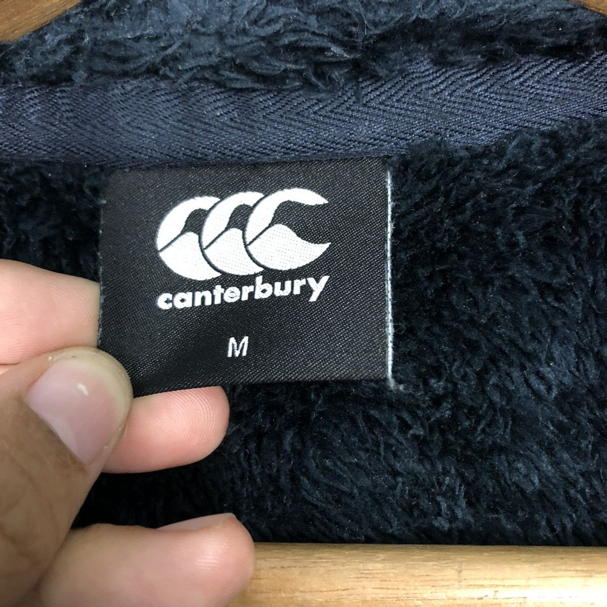 Canterbury of New Zealand 🔥VINTAGE REVERSIBLE FLEECE JACKET BOMBER CANTERBURY Size US M / EU 48-50 / 2 - 22 Thumbnail